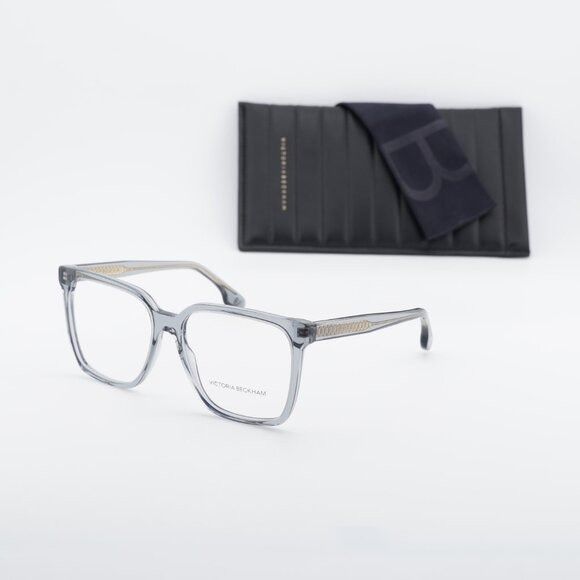 Victoria Beckham Victoria Beckham VB2669 037 Eyeglasses Transparent Grey 55mm Size ONE SIZE - 10 Thumbnail