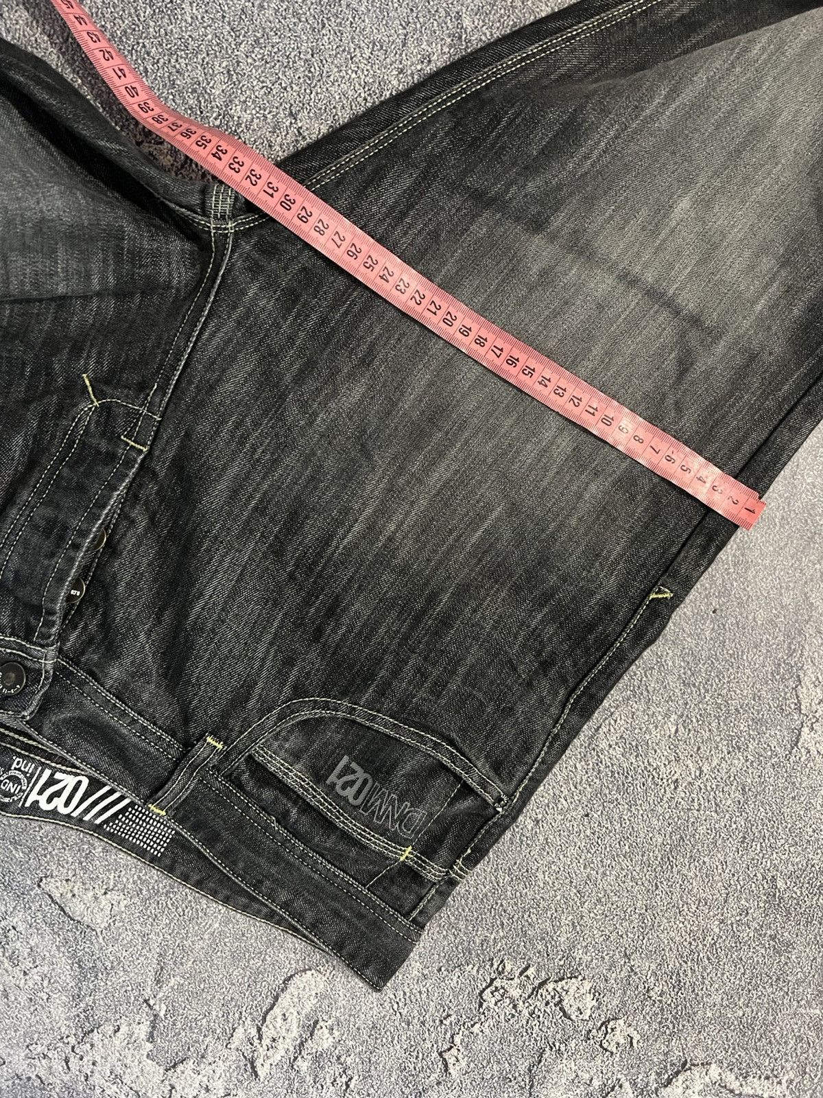 Japanese Brand Underground Retro Wide Leg Swag Jeans Japan Grunge Size US 39 - 10 Thumbnail