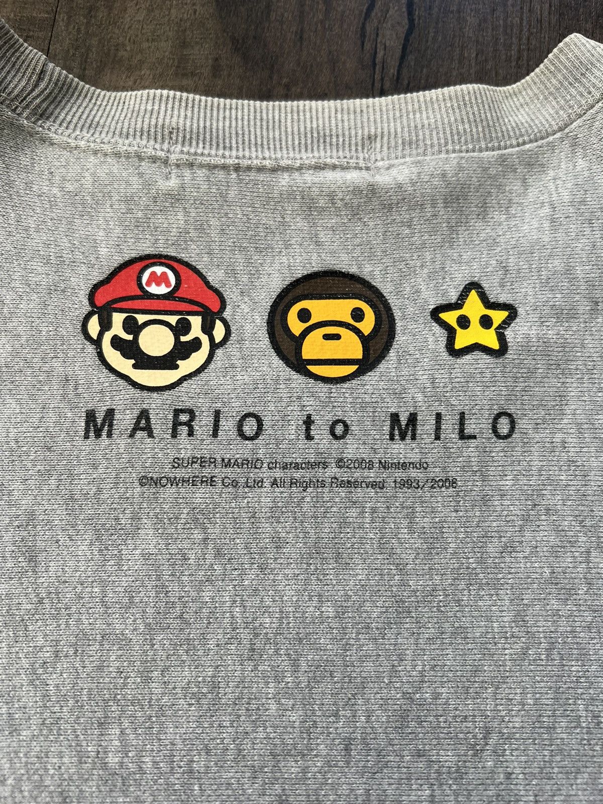 Bape Bape x Mario Sweatshirt Size US L / EU 52-54 / 3 - 9 Thumbnail