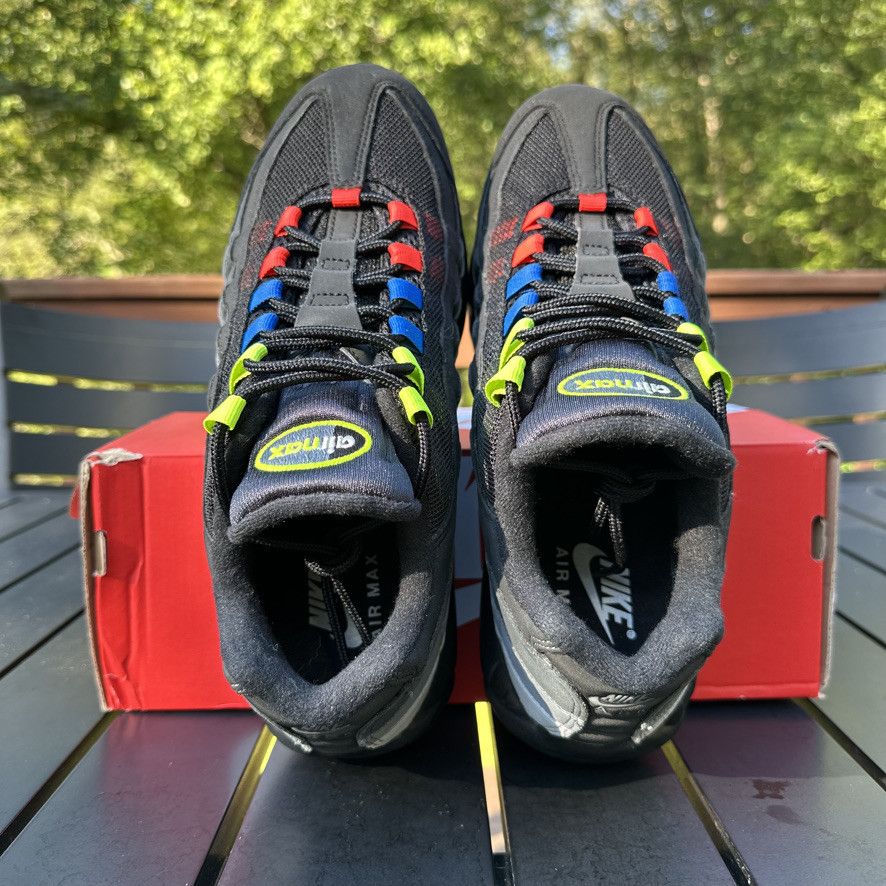 Nike Nike Air Max 95 Custom Reverse Greedy - Neon Size 10 Size US 10 / EU 43 - 8 Thumbnail