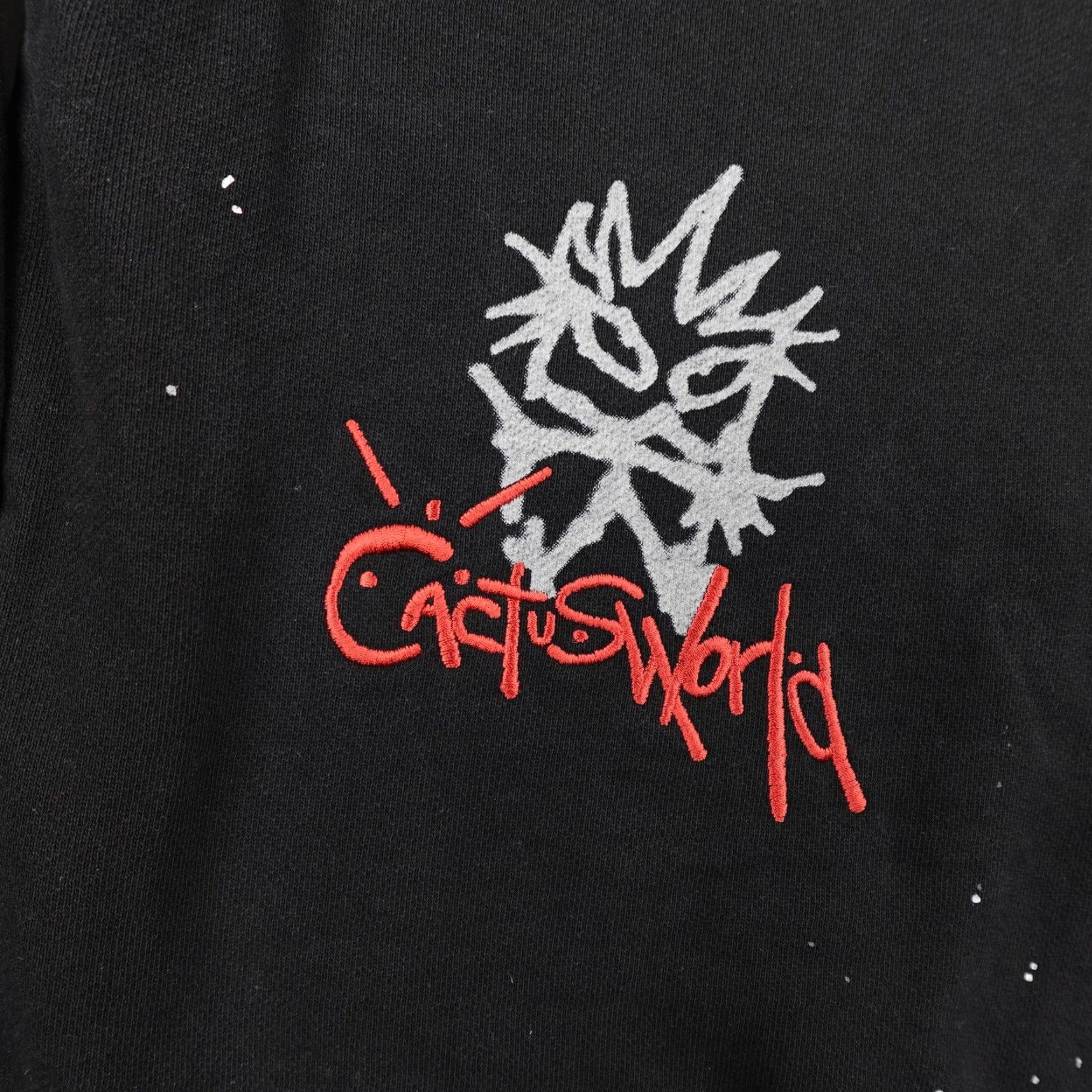 Travis Scott Travis Scott Cactus Jack Sweatshirt Men XL Black Graphic Print Crew Neck Pullover Cotton Fleece Mens Size US XL / EU 56 / 4 - 4 Thumbnail