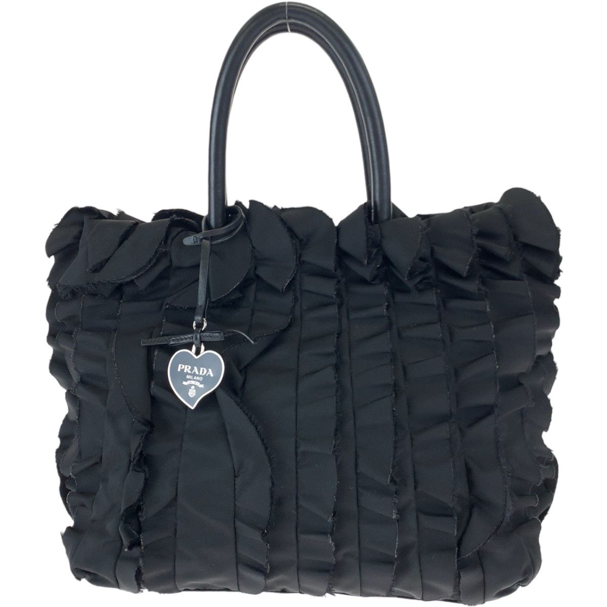 Prada Prada Prada Tessuto Nylon/Leather 2way Bag Leather