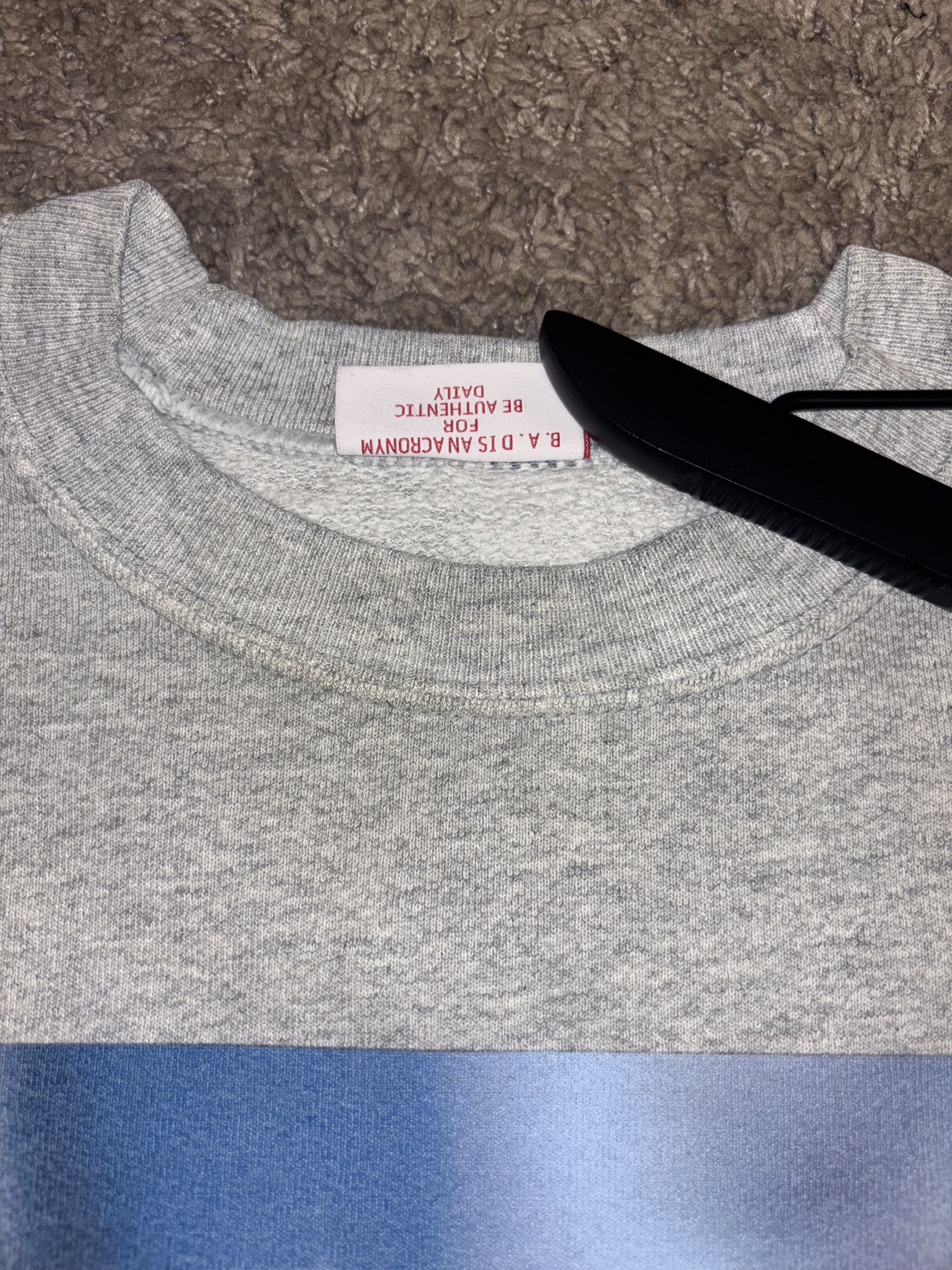 Vintage B.A.D CONVERSATION IS ELATION SWEATER Size US S / EU 44-46 / 1 - 5 Thumbnail