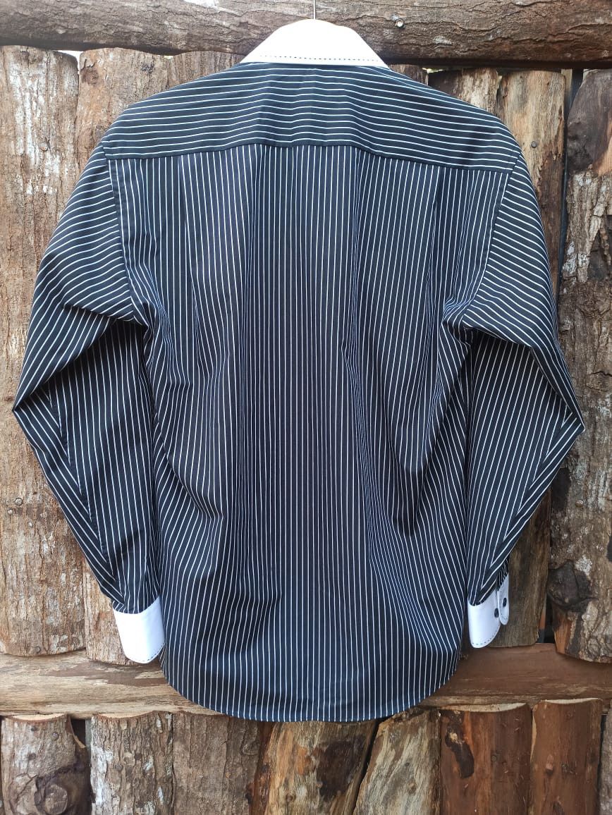 Balenciaga × Vintage Vintage long sleeve striped balenciaga Size US L / EU 52-54 / 3 - 2 Thumbnail