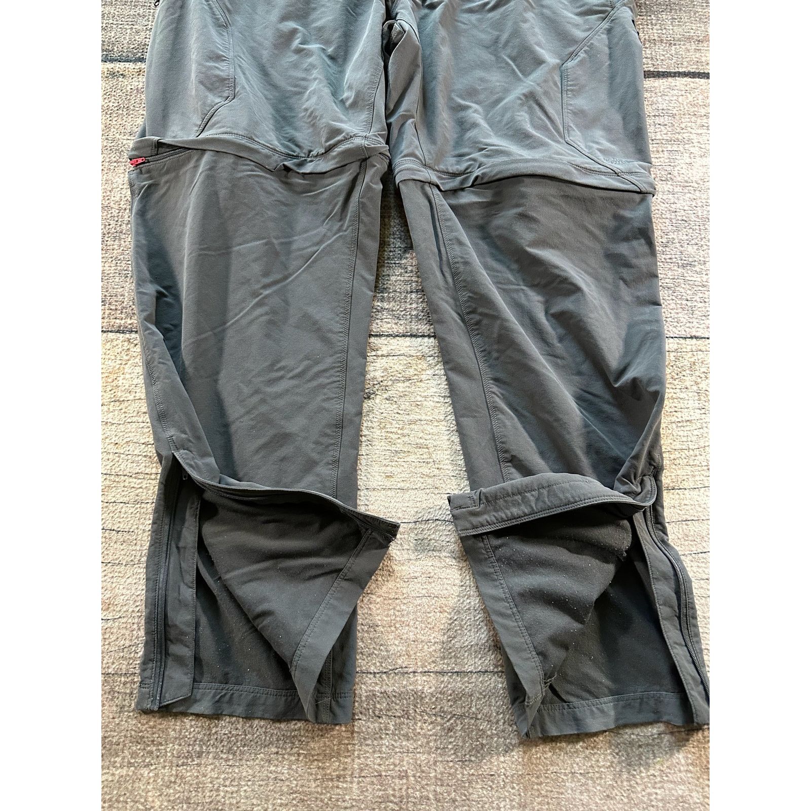 The North Face The North Face Men's XXL Grey Convertible Zip Off Pants Size US 42 / EU 58 - 6 Thumbnail