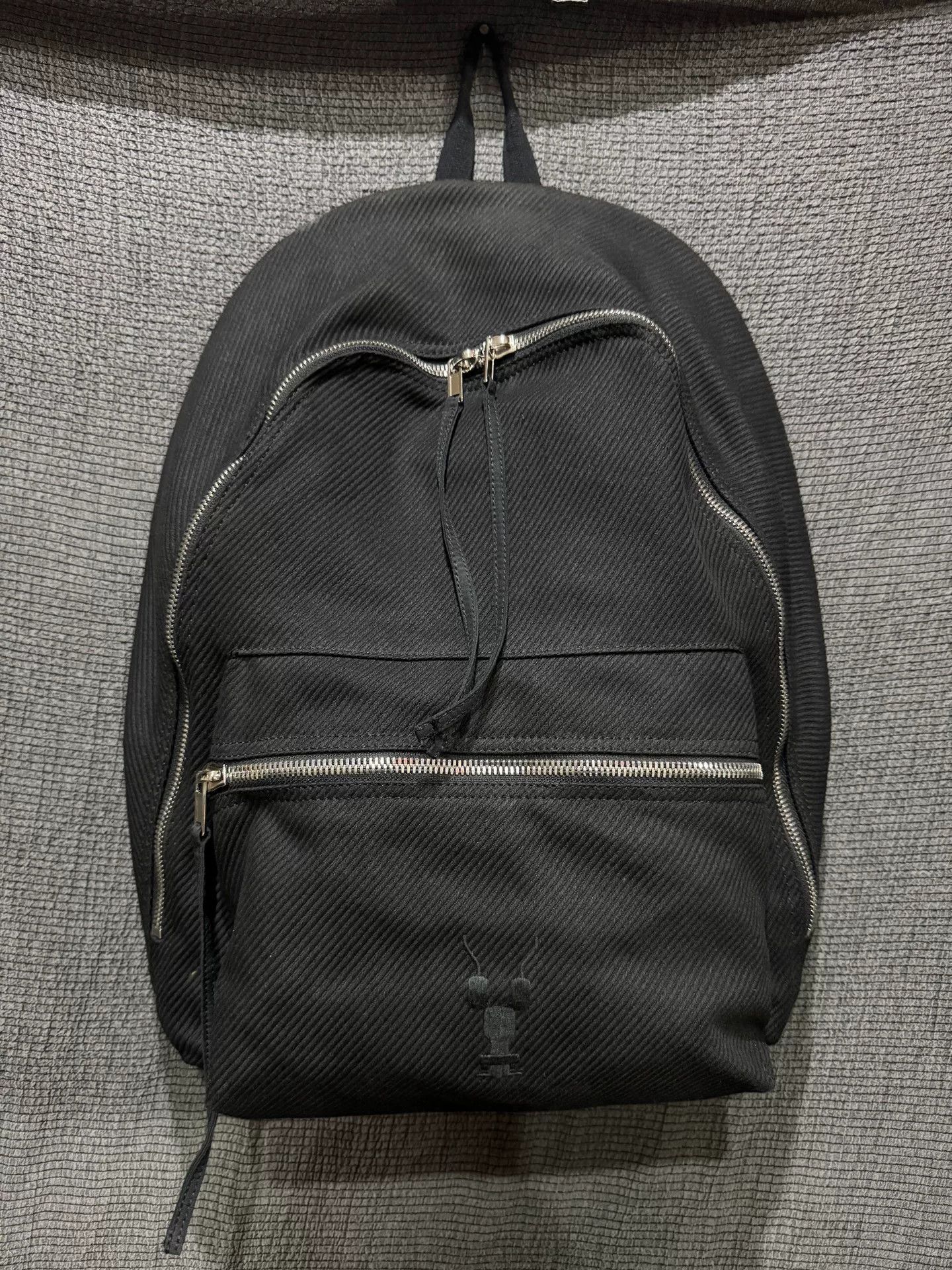 Rick Owens rick owens embroidered backpack bag Size ONE SIZE - 1 Thumbnail