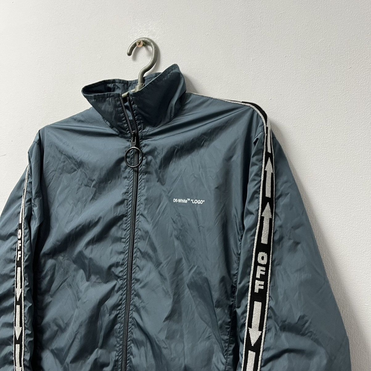 Off-White Off White Windbreaker Zip Up Nylon Size XS-S Size US XS / EU 42 / 0 - 2 Thumbnail