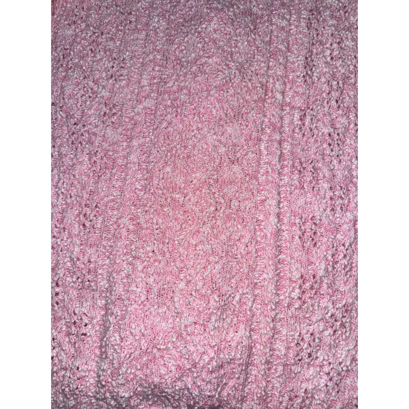 Chanel Chanel 24P Pink White Knit Boucle CC Logo Button Long Size XS / US 0-2 / IT 36-38 - 17 Thumbnail