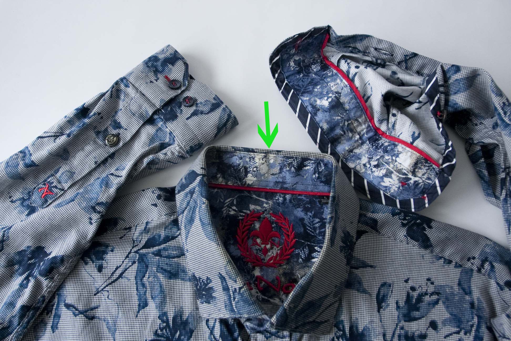 Au Noir Au Noir Shirt Floral Size 5 / L Size US L / EU 52-54 / 3 - 6 Thumbnail