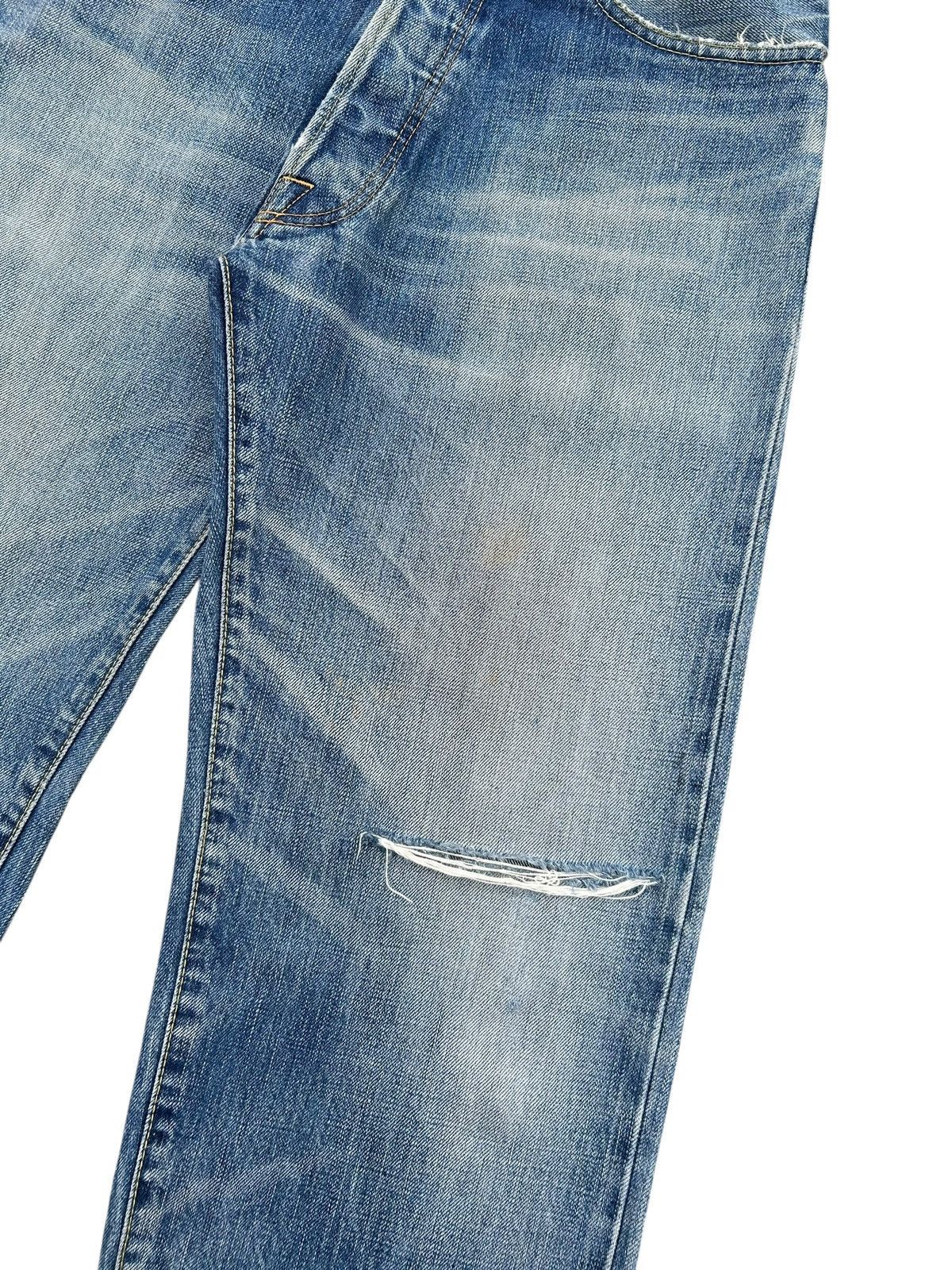 Kapital Vintage Modern Amusement Selvedge Distressed Denim Jeans Size US 32 / EU 48 - 4 Thumbnail