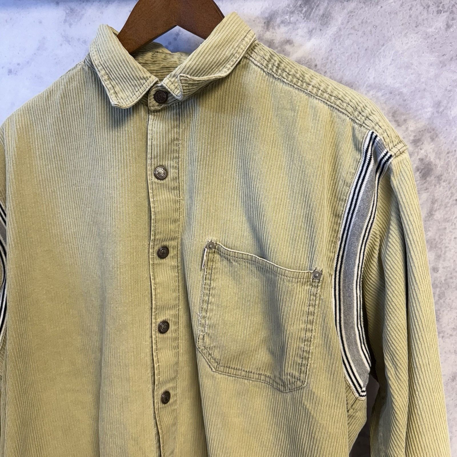 Vintage Vintage Diner Brand Shacket Mens L Y2k 90s Skate Ribbed Size US L / EU 52-54 / 3 - 2 Thumbnail