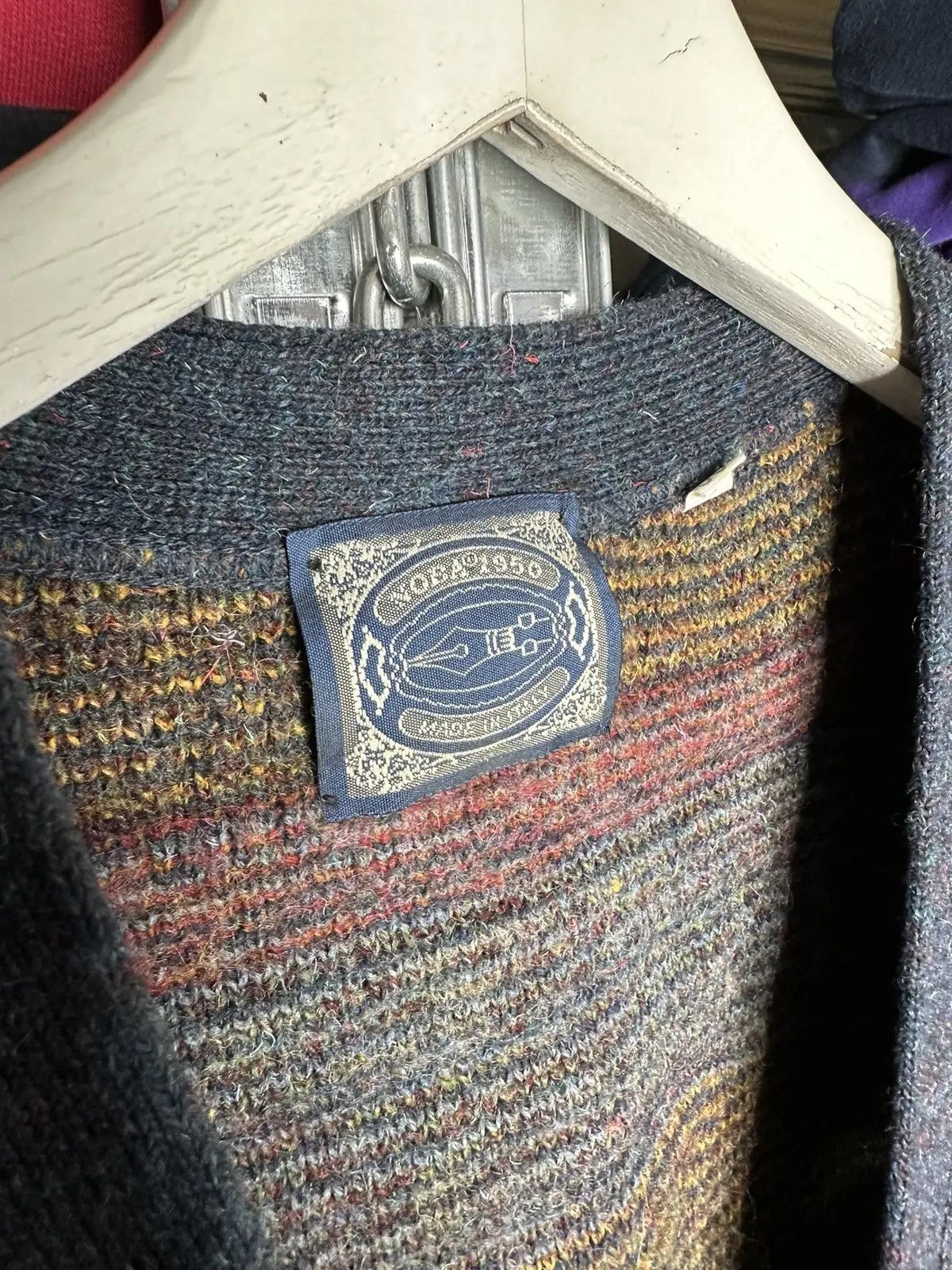 Vintage Vintage Old Money Cardigan Sweater Vest Gallery Art Knit Y2K Size US M / EU 48-50 / 2 - 7 Thumbnail