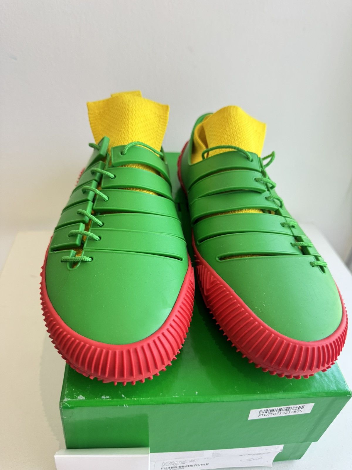 Bottega Veneta Bottega Veneta Tech Knit Rubber Climber Sneaker Shoe Size US 8 / EU 41 - 2 Thumbnail