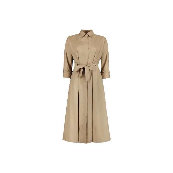Max Mara MaxMara SS23 Classic Long Sleeve Dress 0079 Size XL / US 12-14 / IT 48-50 - 1 Thumbnail