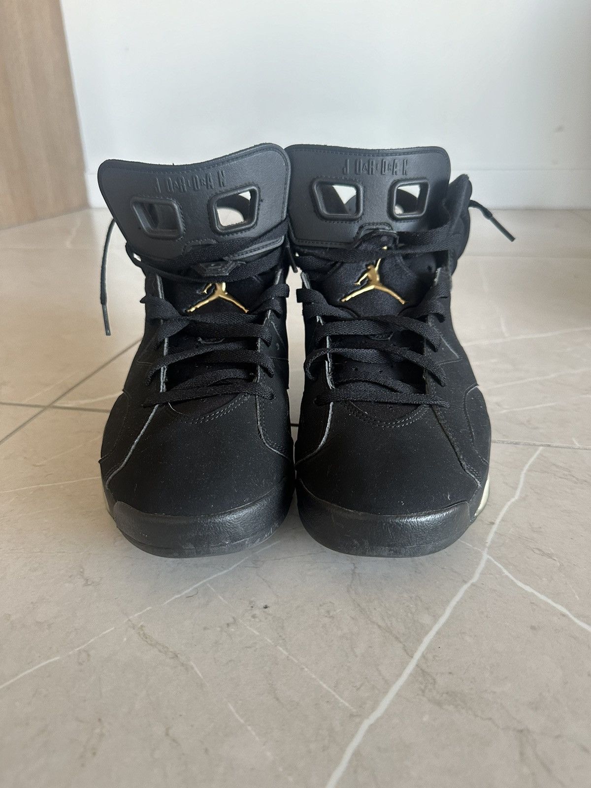 Jordan Brand Air Jordan 6 Retro 2020 | Black Metallic Gold Size US 10 / EU 43 - 3 Thumbnail