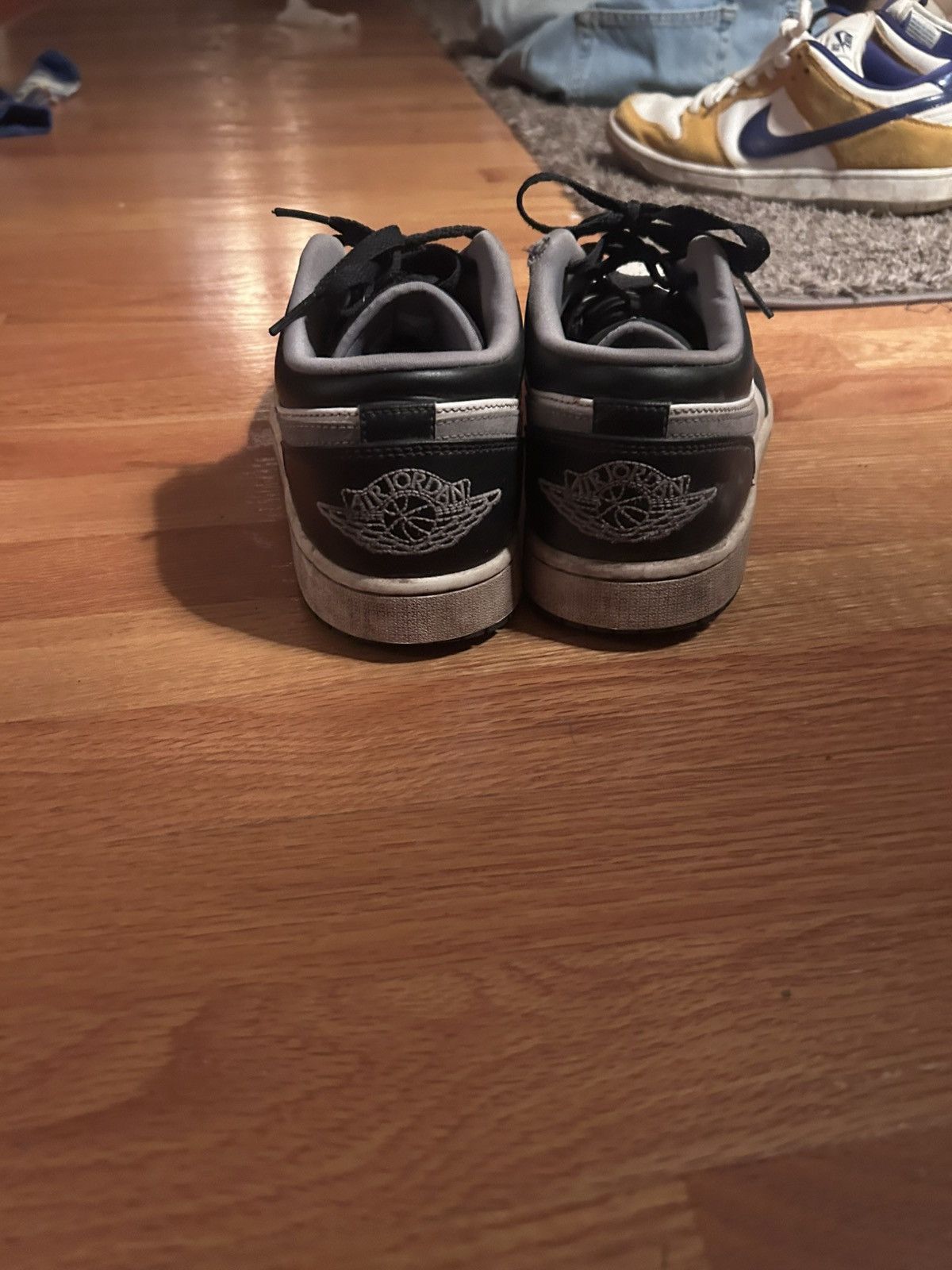 Jordan Brand Gray/black/white jordans Size US 10.5 / EU 43-44 - 3 Thumbnail