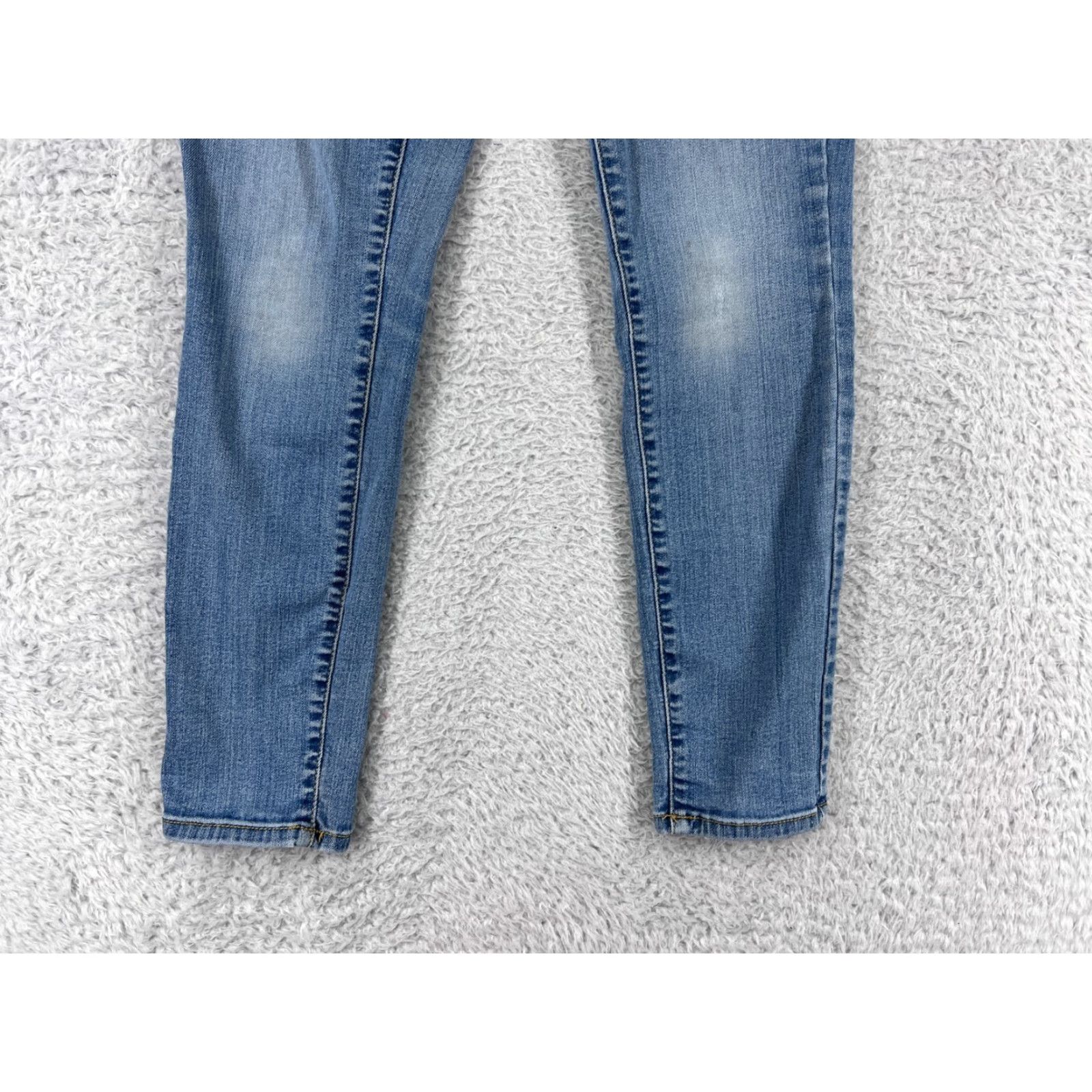 Vintage Universal Thread Women's Skinny Jeans Size 6 Blue Denim Regular Fit Cotton Blend 90s Retro Classic Women's Fashion Size 28" / US 6 / IT 42 - 5 Thumbnail