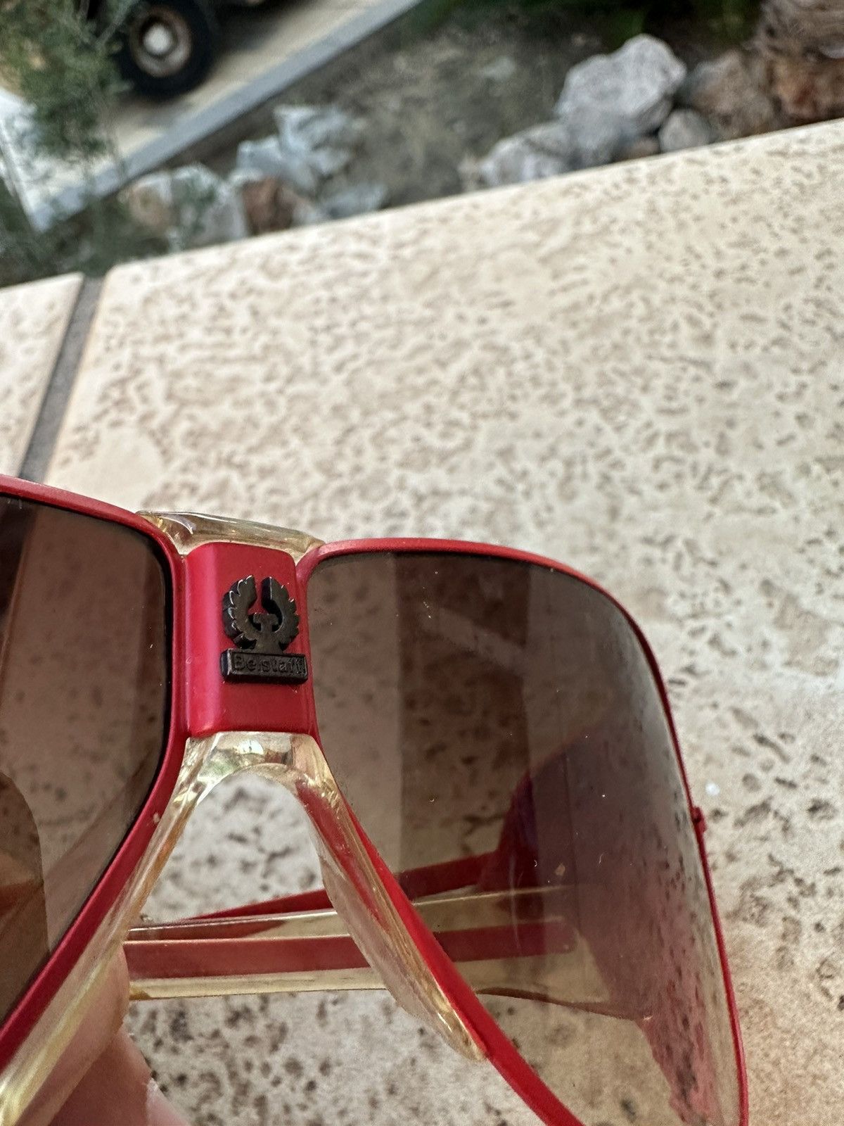 Belstaff Belstaff Sunglasses Red 957 replica collection R2G-070 Size ONE SIZE - 7 Thumbnail