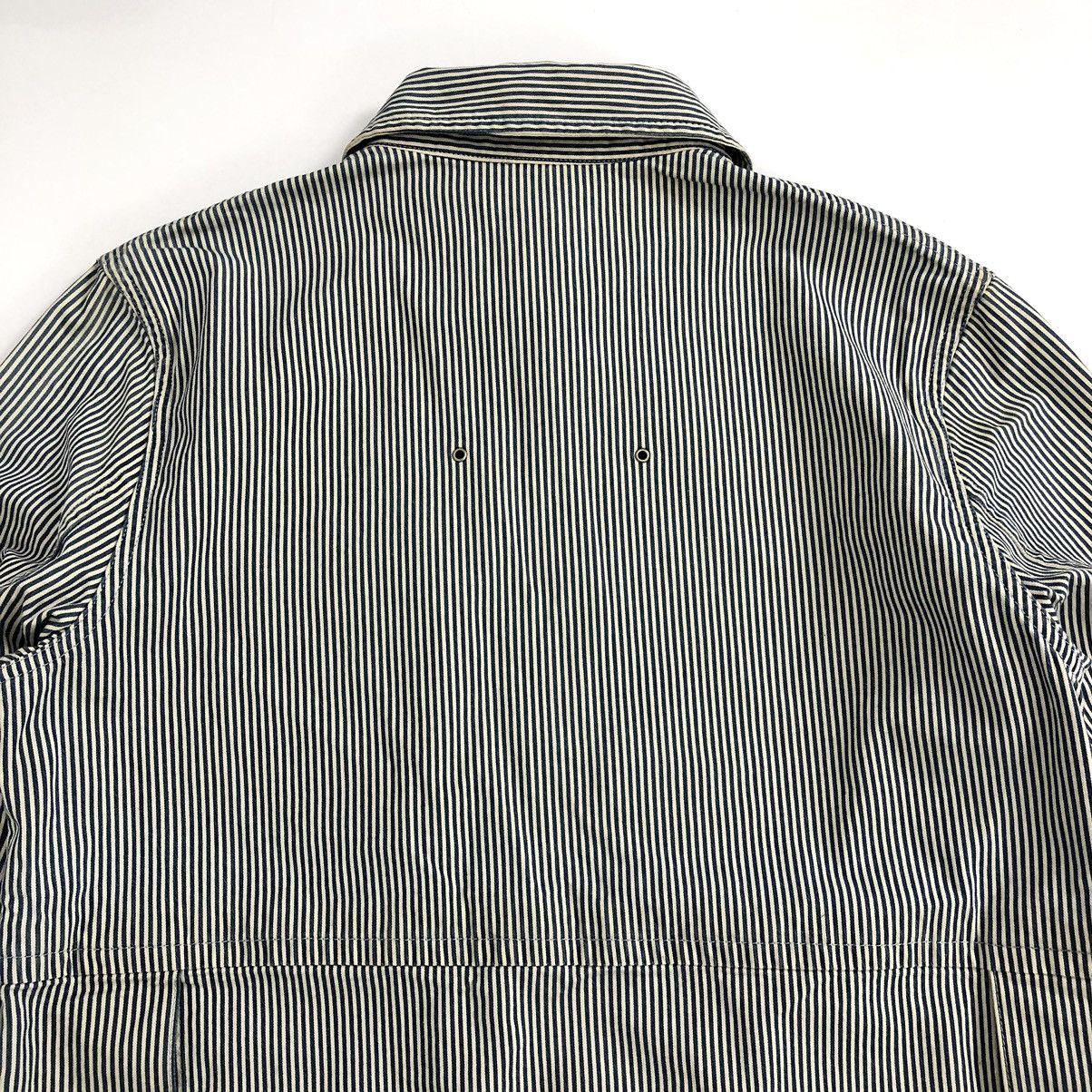 A.P.C. Vintage A.P.C Hickory Chore Jacket Denim Size US S / EU 44-46 / 1 - 19 Thumbnail
