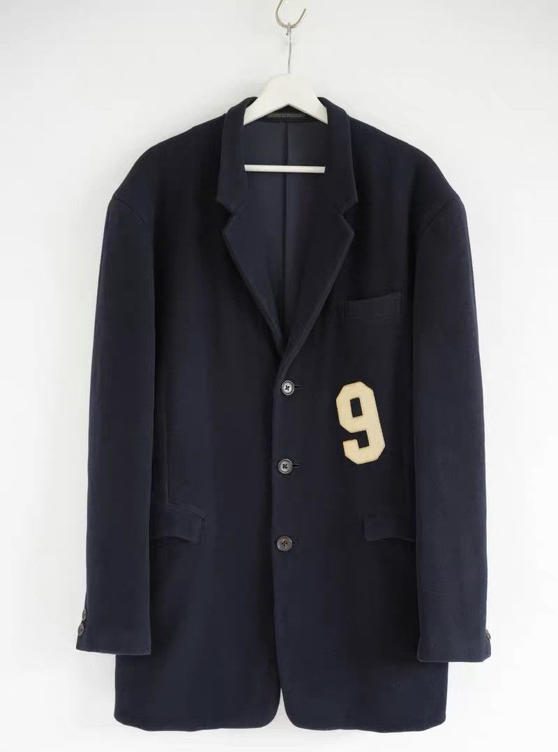 Yohji Yamamoto Yohji Yamamoto 87AW Number “9” Wool Blazer Size US M / EU 48-50 / 2 - 1 Thumbnail