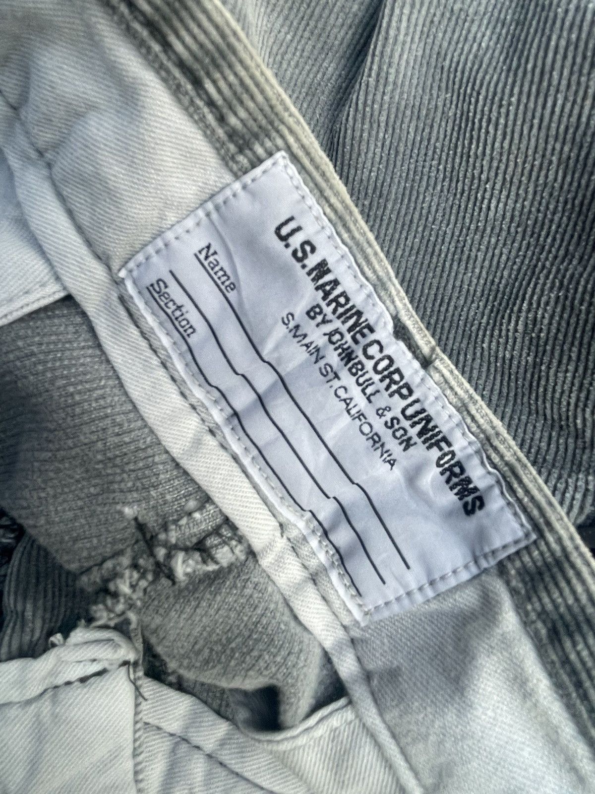 Johnbull × Vintage Vintage USMC Johnbull & Son Coduroy Size US 29 - 14 Thumbnail