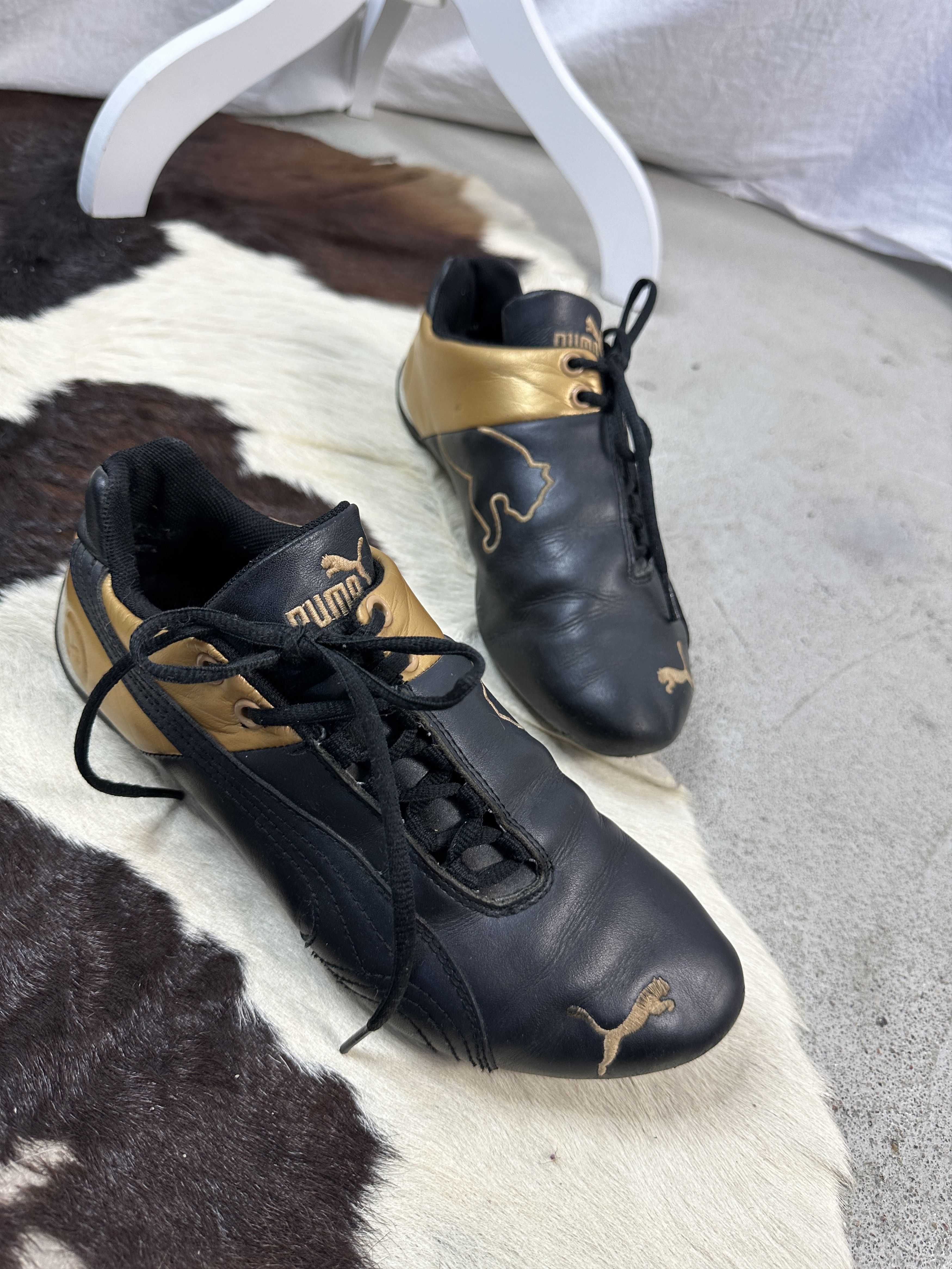 Puma × Vintage Vintage 00s Puma Speedcat Leather Shoes Size US 7 / EU 40 - 1 Thumbnail