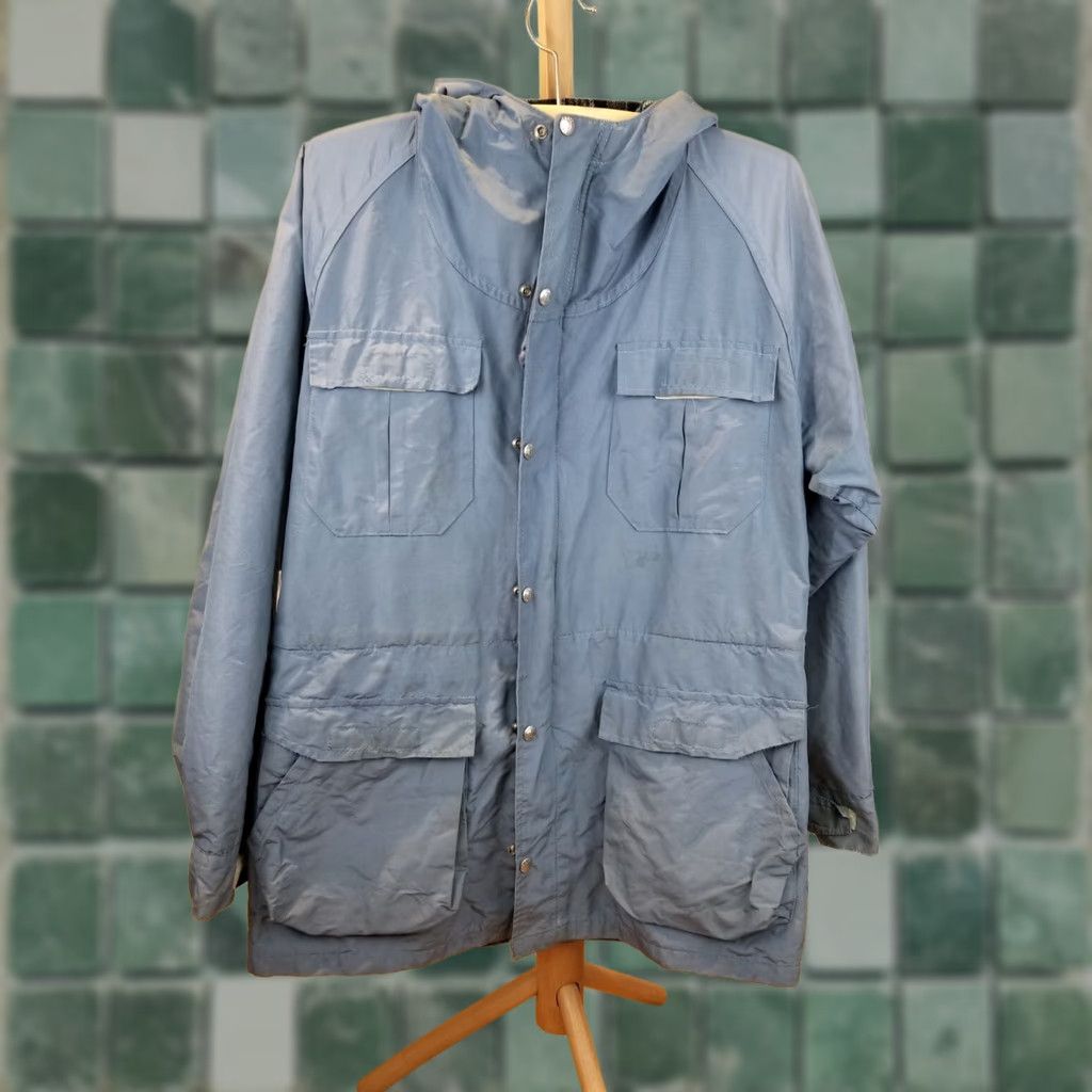 Sierra Designs VINTAGE SiERRA DESIGN 60/40 MOUNTAIN PARKA SZ LARGE WOOL LINING BLUE 1980s Parka Mens Size US L / EU 52-54 / 3 - 1 Thumbnail