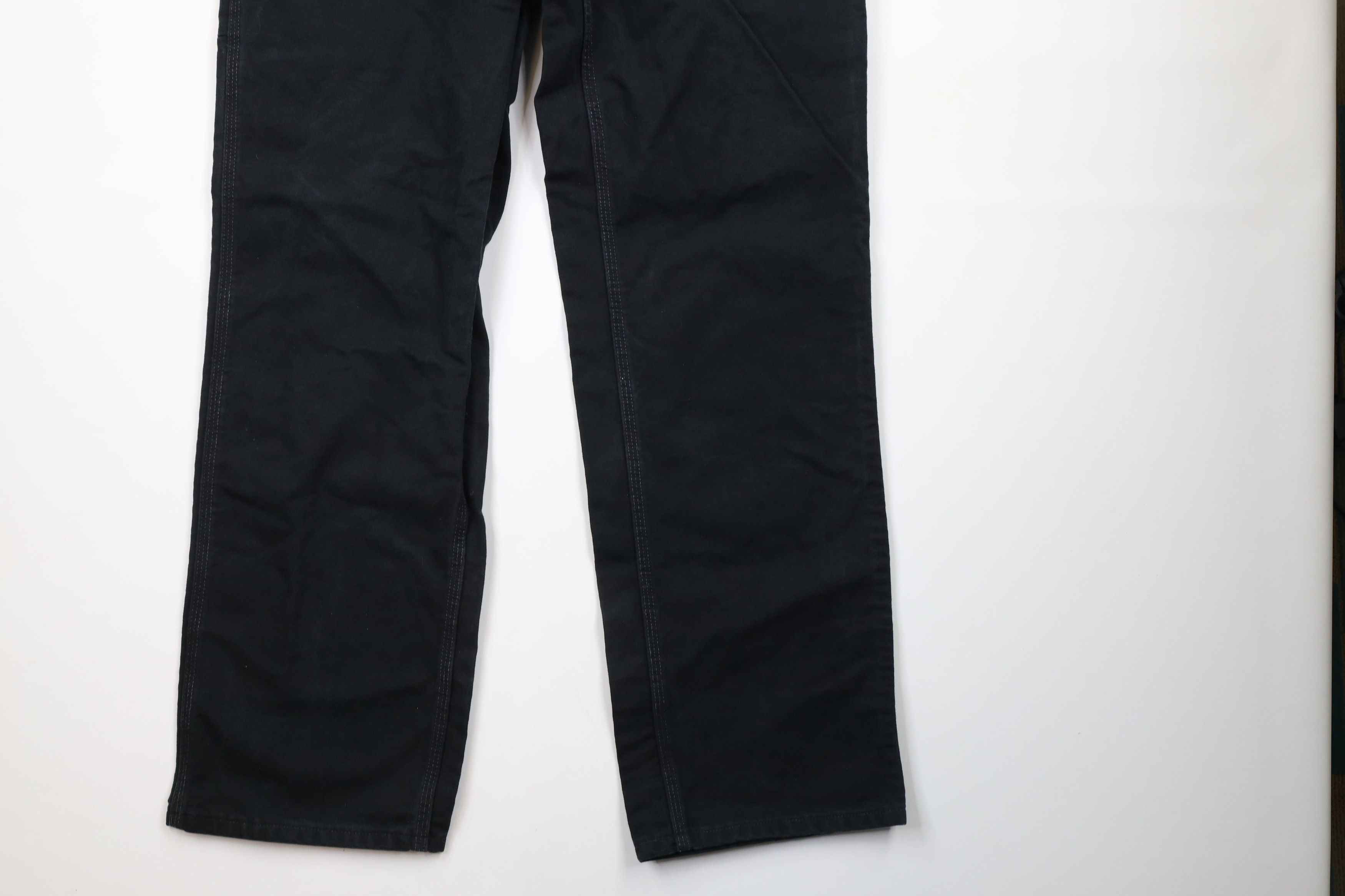 Carhartt × Vintage Vintage Carhartt Out Loose Original Fit Canvas Pants Black Size US 33 - 4 Thumbnail