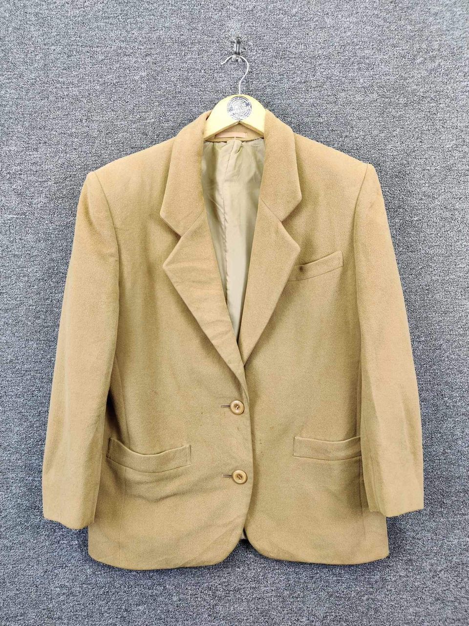 Burberry Vintage Burberrys Wool Single Breasted Blazer Size US M / EU 48-50 / 2 - 1 Thumbnail