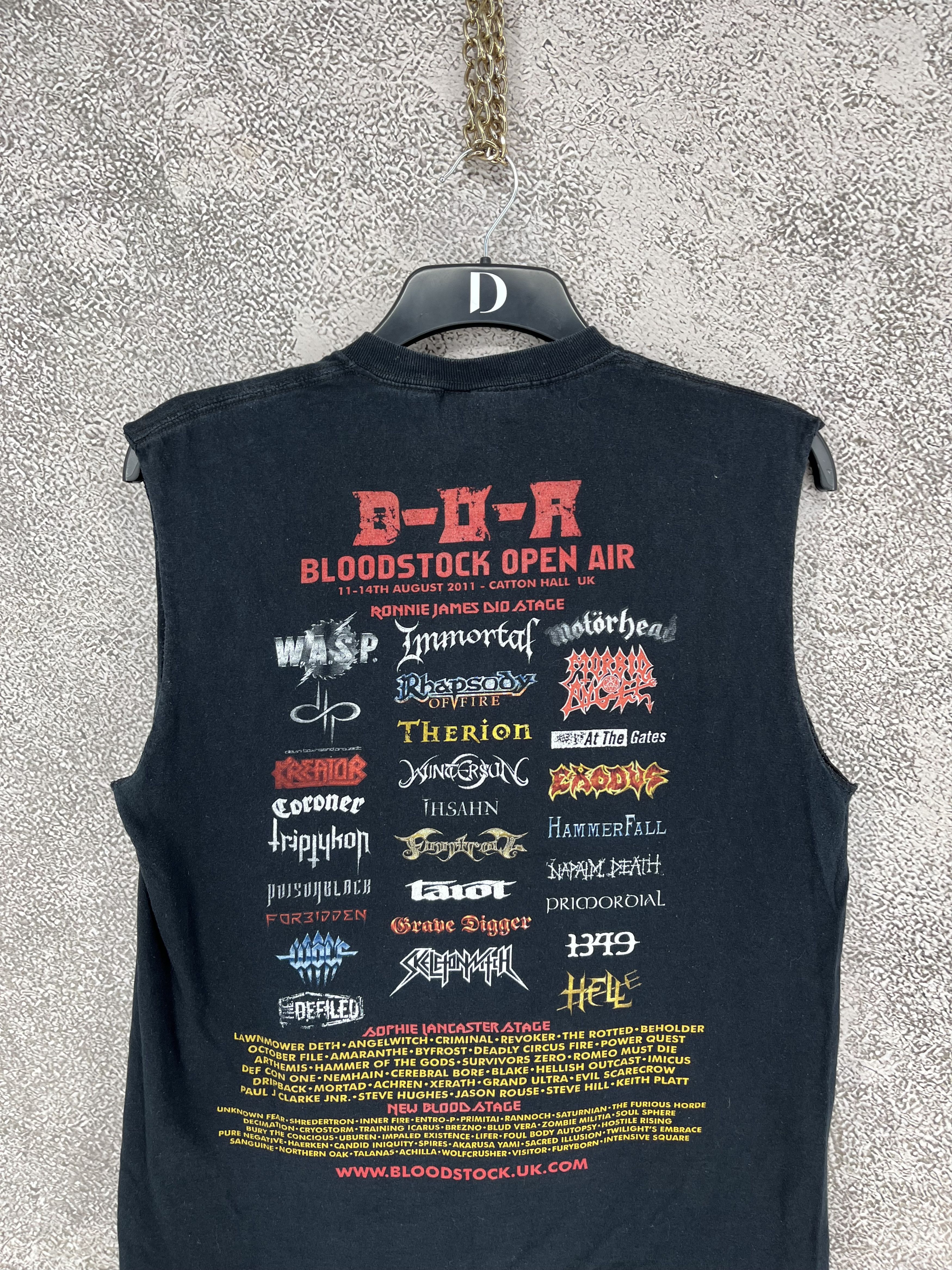Band Tees DOA Dead On Arrival 2011 Bloodstock Metal Music Top T Shirt Size US M / EU 48-50 / 2 - 9 Thumbnail
