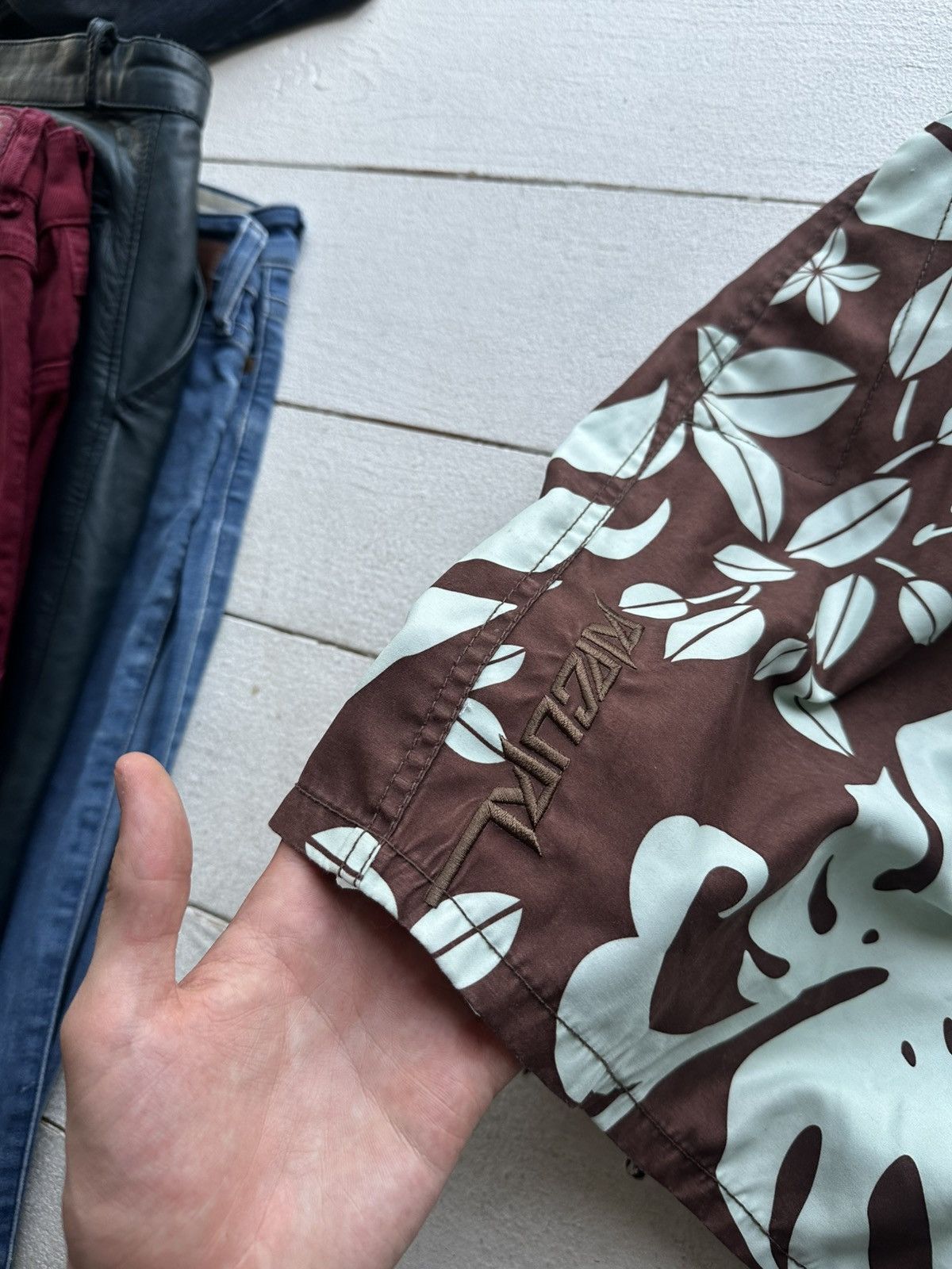 Ripcurl 🚨Vintage RIPCURL OVER PRINT Japanese Surf style Shorts Size US 36 / EU 52 - 3 Thumbnail