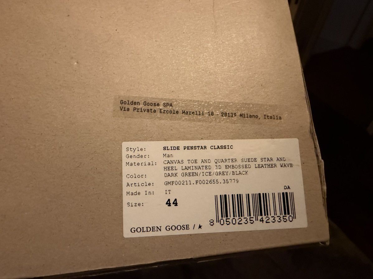 Golden Goose Golden Goose Slide Penstars Classic Size US 10.5 / EU 43-44 - 4 Thumbnail