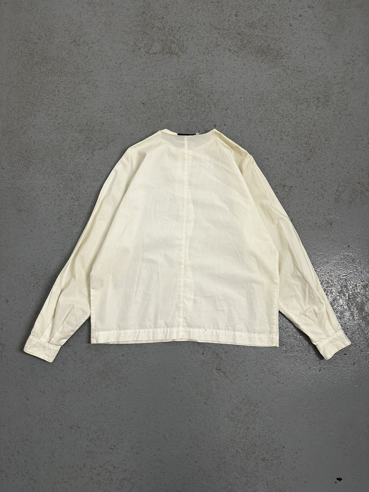 Claude Montana Vintage 80s Claude Montana Waved Button Blouse Size M / US 6-8 / IT 42-44 - 11 Thumbnail