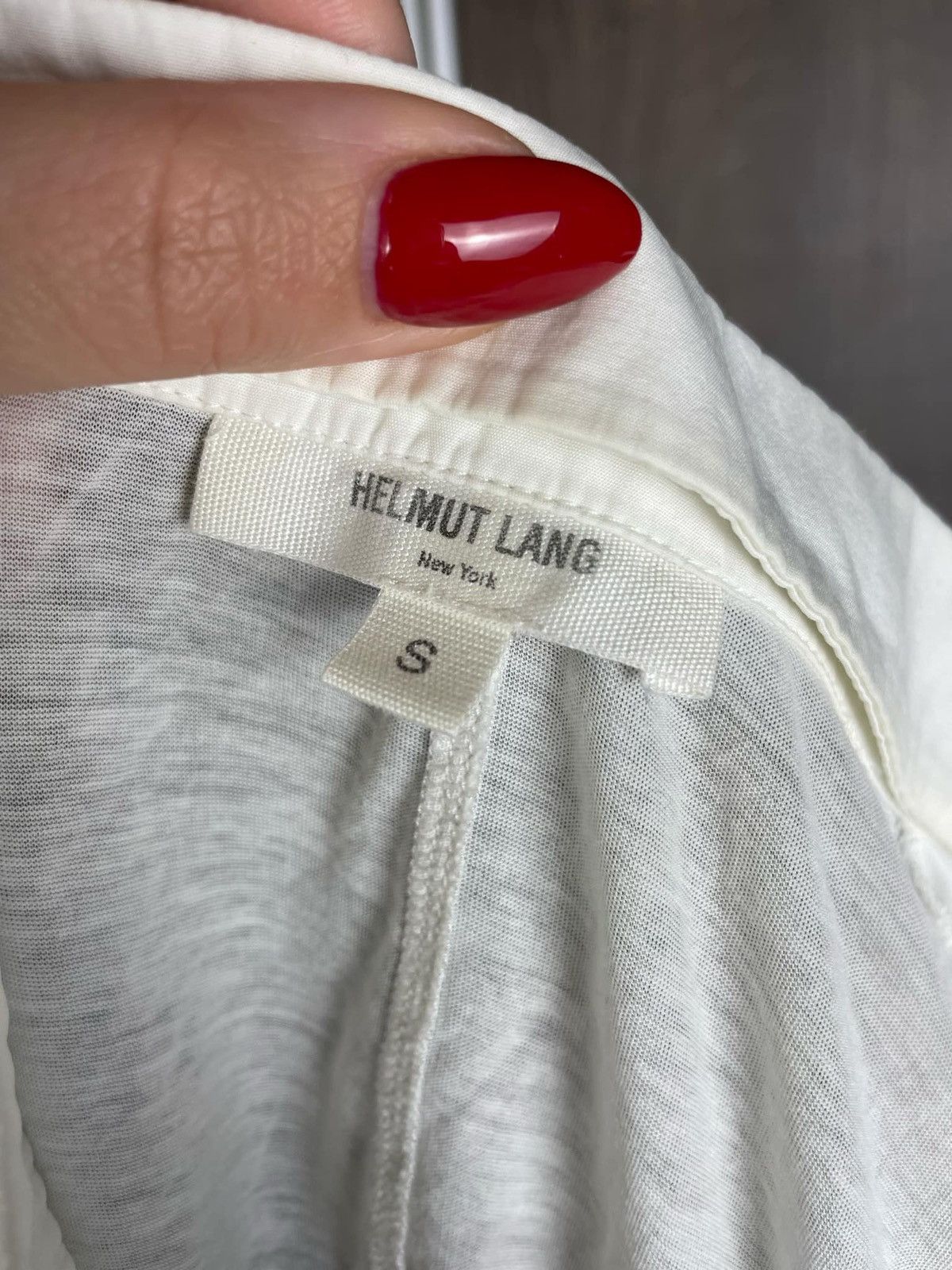 Helmut Lang × Japanese Brand Helmut Lang Blouse Like Issey Miyake Size S / US 4 / IT 40 - 4 Thumbnail