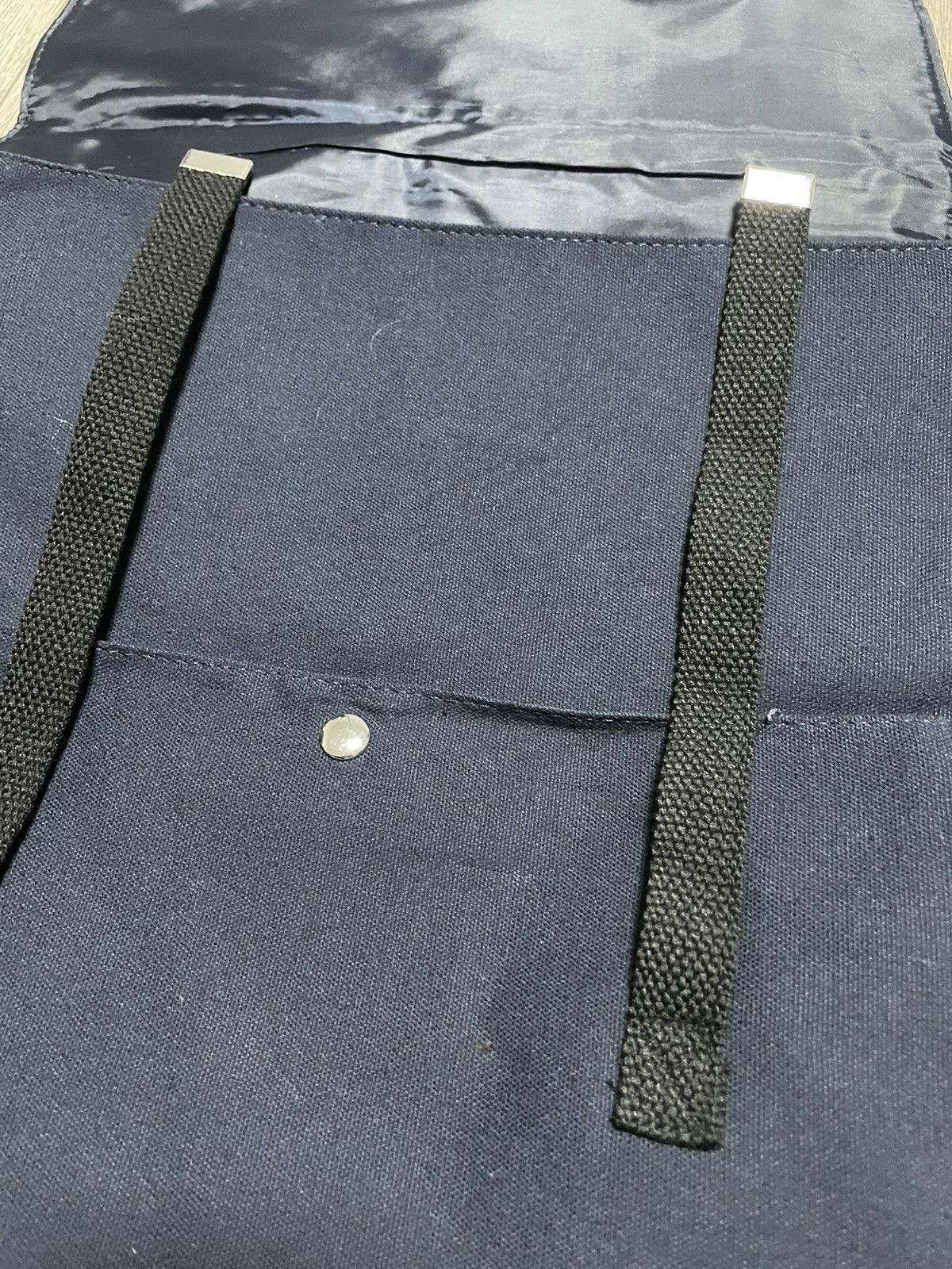 Jean Paul Gaultier JPG Jean Paul Gaultier logo canvas backpack navy Size ONE SIZE - 6 Thumbnail