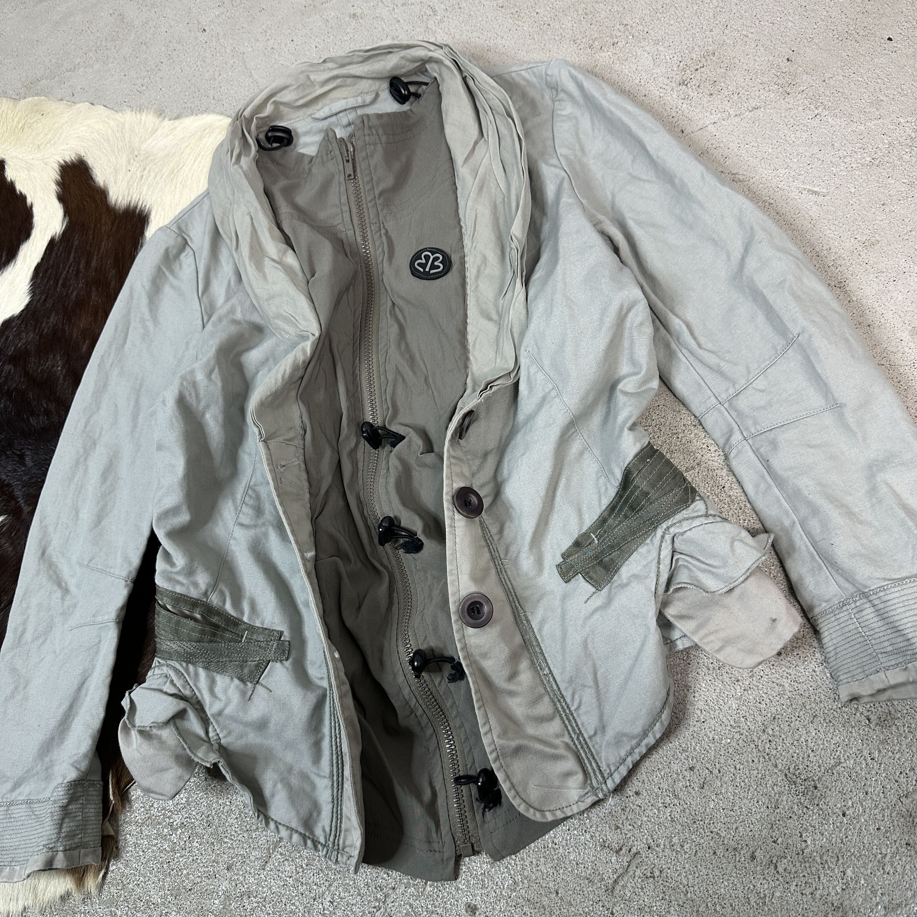 Marithe + Francois Girbaud × Vintage Vintage Marithe Francois Girbaud Utility Jacket Size S / US 4 / IT 40 - 3 Thumbnail