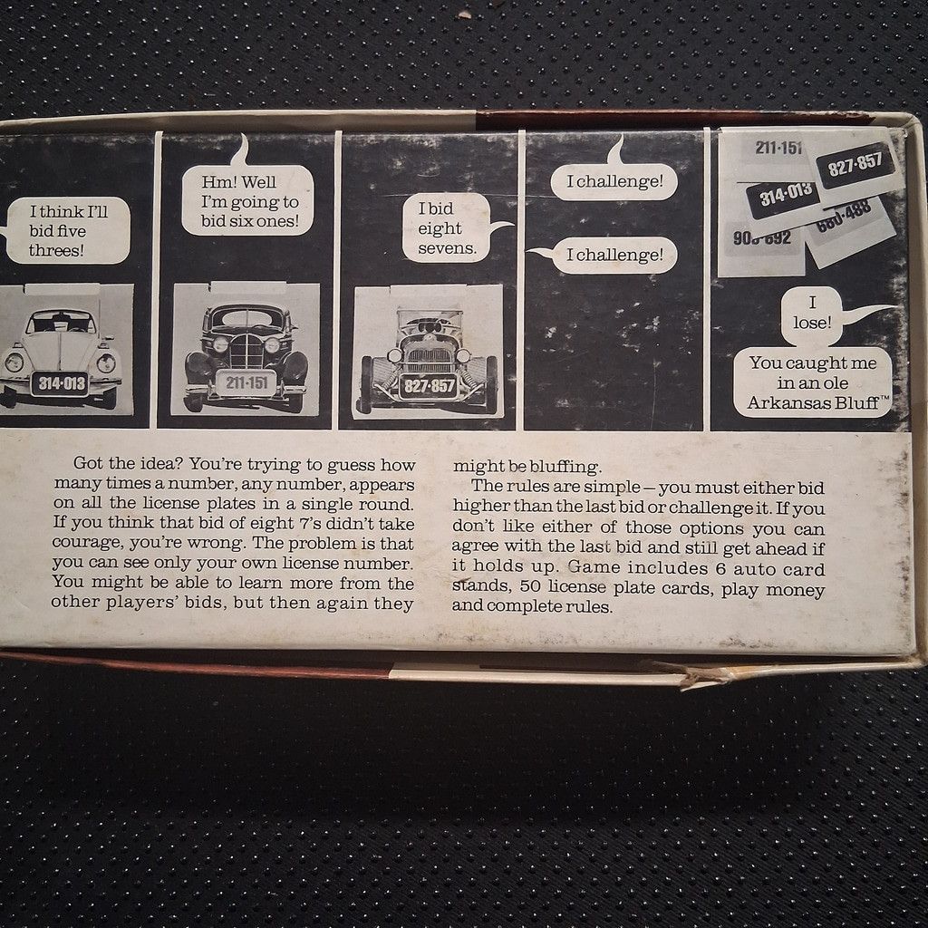 Other Vintage 1975 Arkansas Bluff board game Size ONE SIZE - 2 Thumbnail