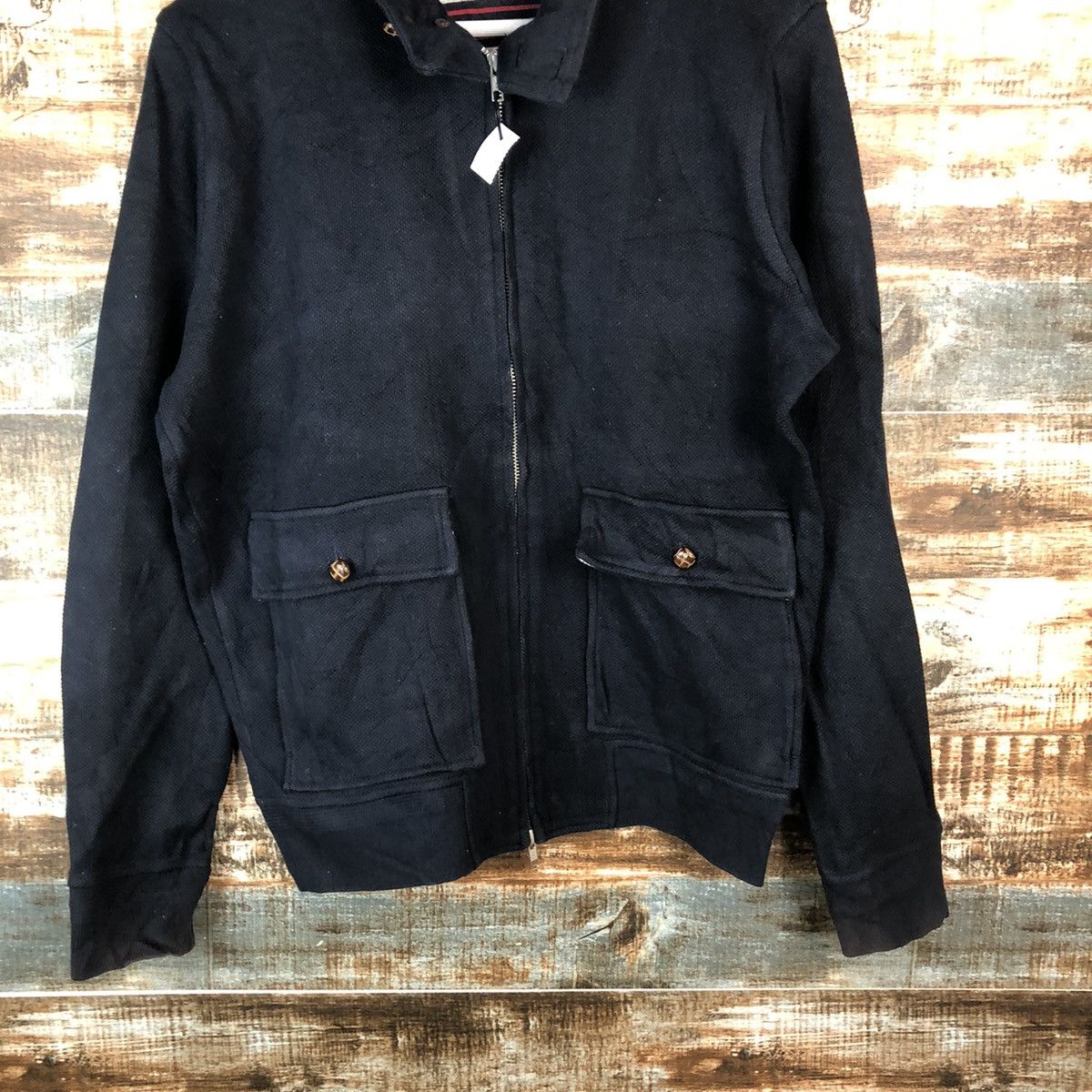 Beams Plus Beams Dark Blue sweater multipocket #A2027 Size US M / EU 48-50 / 2 - 3 Thumbnail