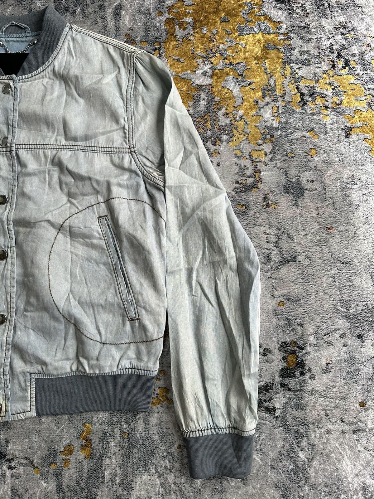 Diesel CRAZY FADED DIESEL VINTAGE BOMBER JACKET Size US M / EU 48-50 / 2 - 4 Thumbnail