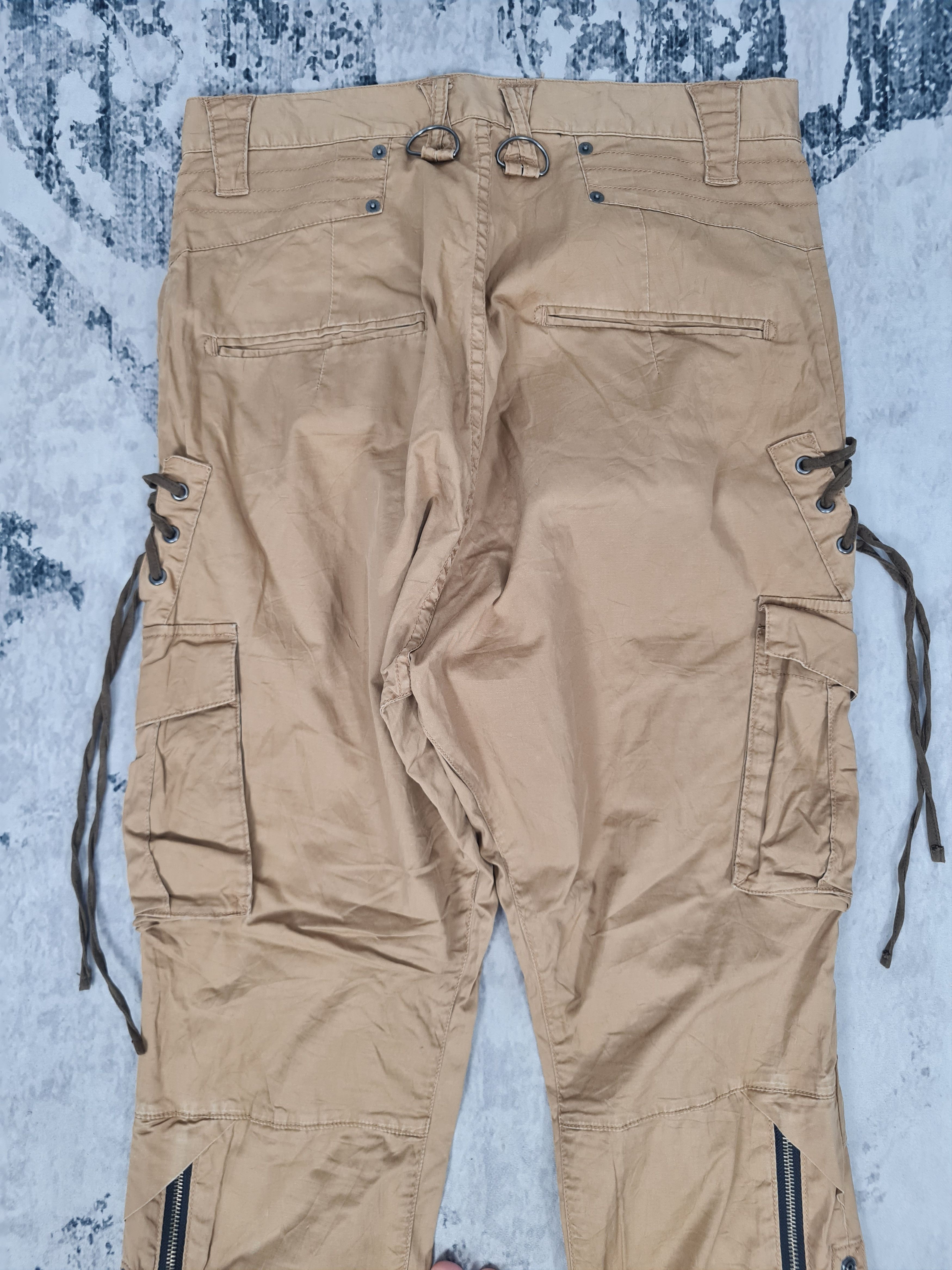 PPFM PPFM Bondage Punk Tactical Cargo Pants 32x29 JB0214 Size US 32 / EU 48 - 9 Thumbnail