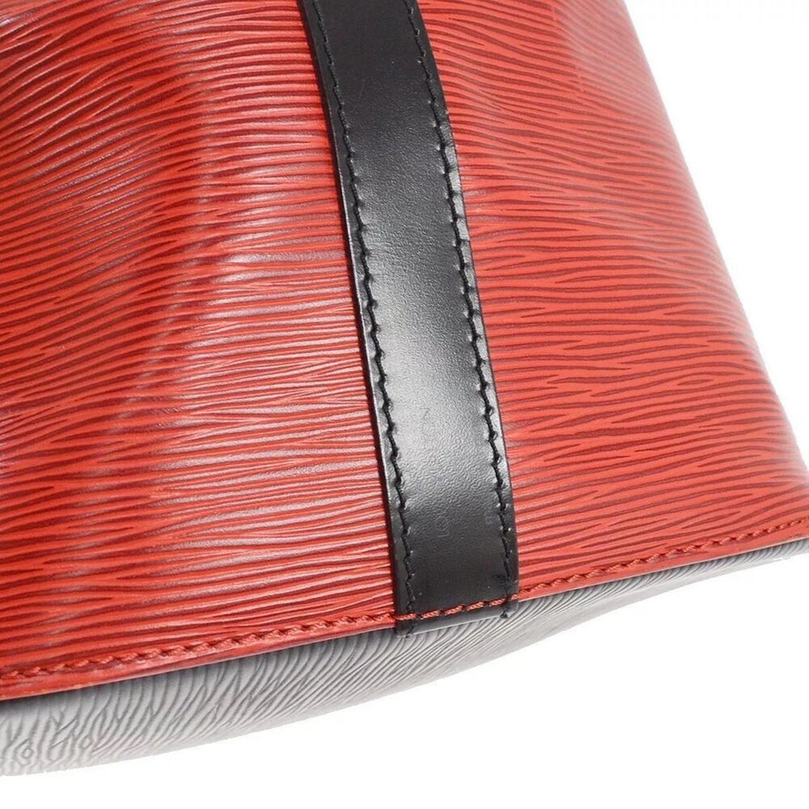 Louis Vuitton Louis Vuitton Noé Epi Red Leather Shoulder Bag Size ONE SIZE - 6 Thumbnail