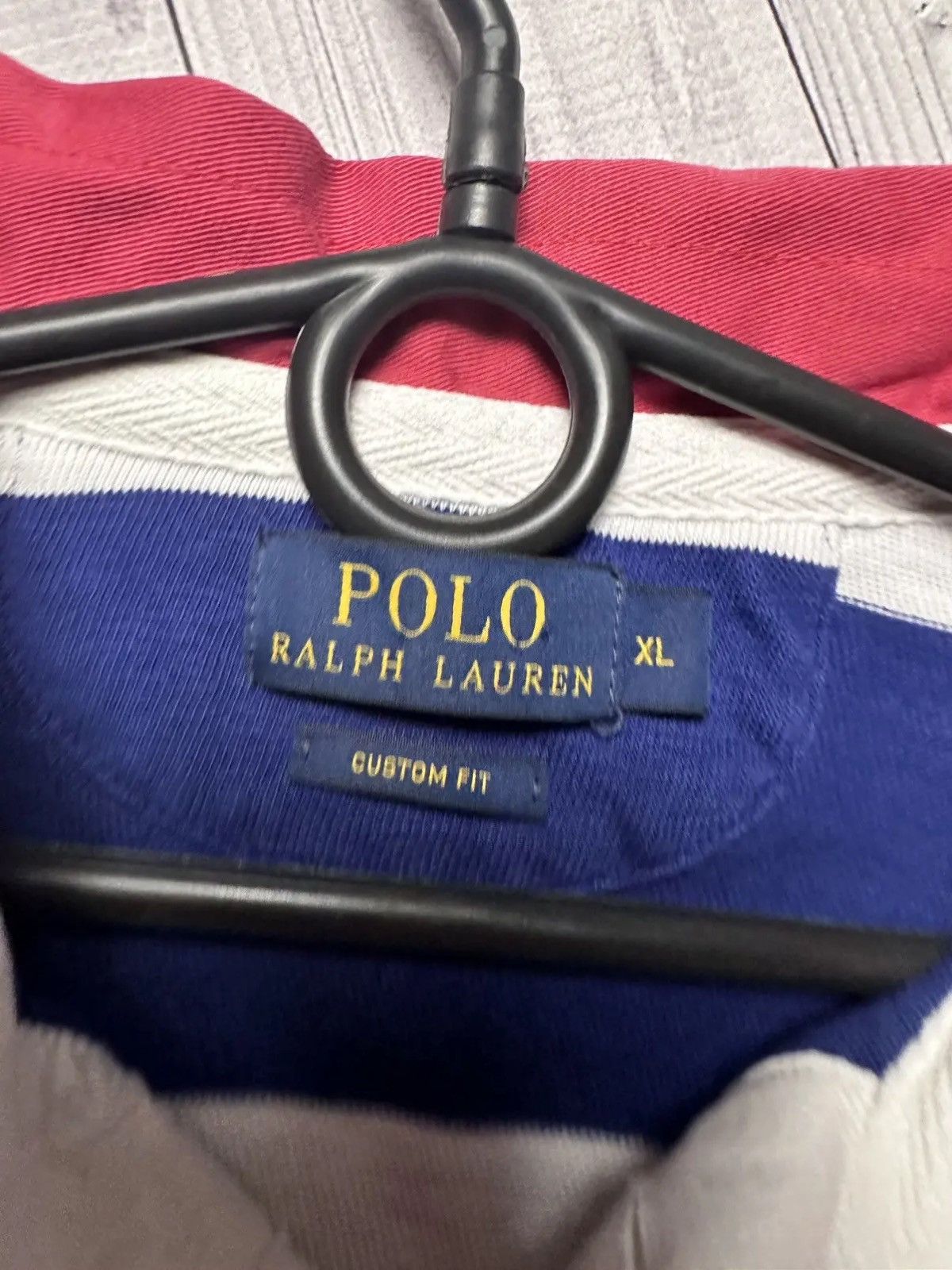 Polo Ralph Lauren Vintage Polo Ralph Lauren striped rugby jersey XL Size US XL / EU 56 / 4 - 6 Thumbnail