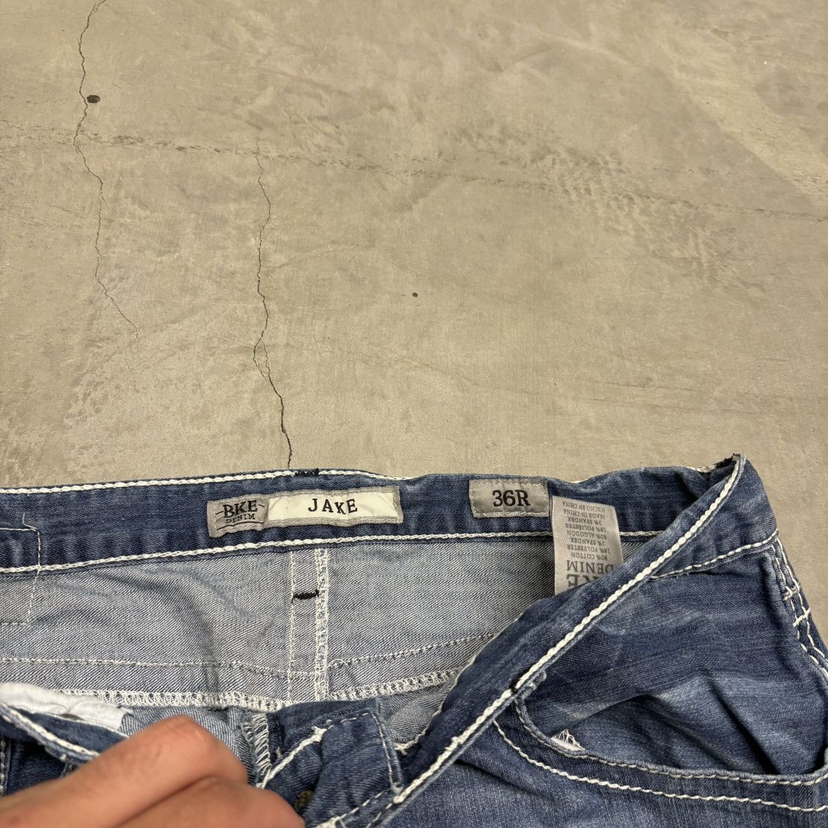 BKE Vintage Y2K Faded Bootcut Denim Jeans 36x31 Size US 36 / EU 52 - 6 Thumbnail