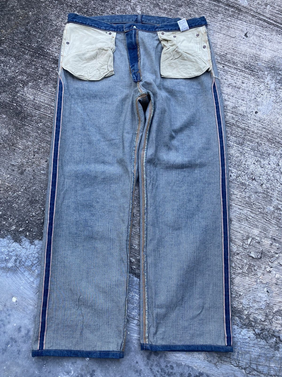 Other Vintage Edwin 505Z selvedge W40 L43 blue denim Size US 40 / EU 56 - 16 Thumbnail