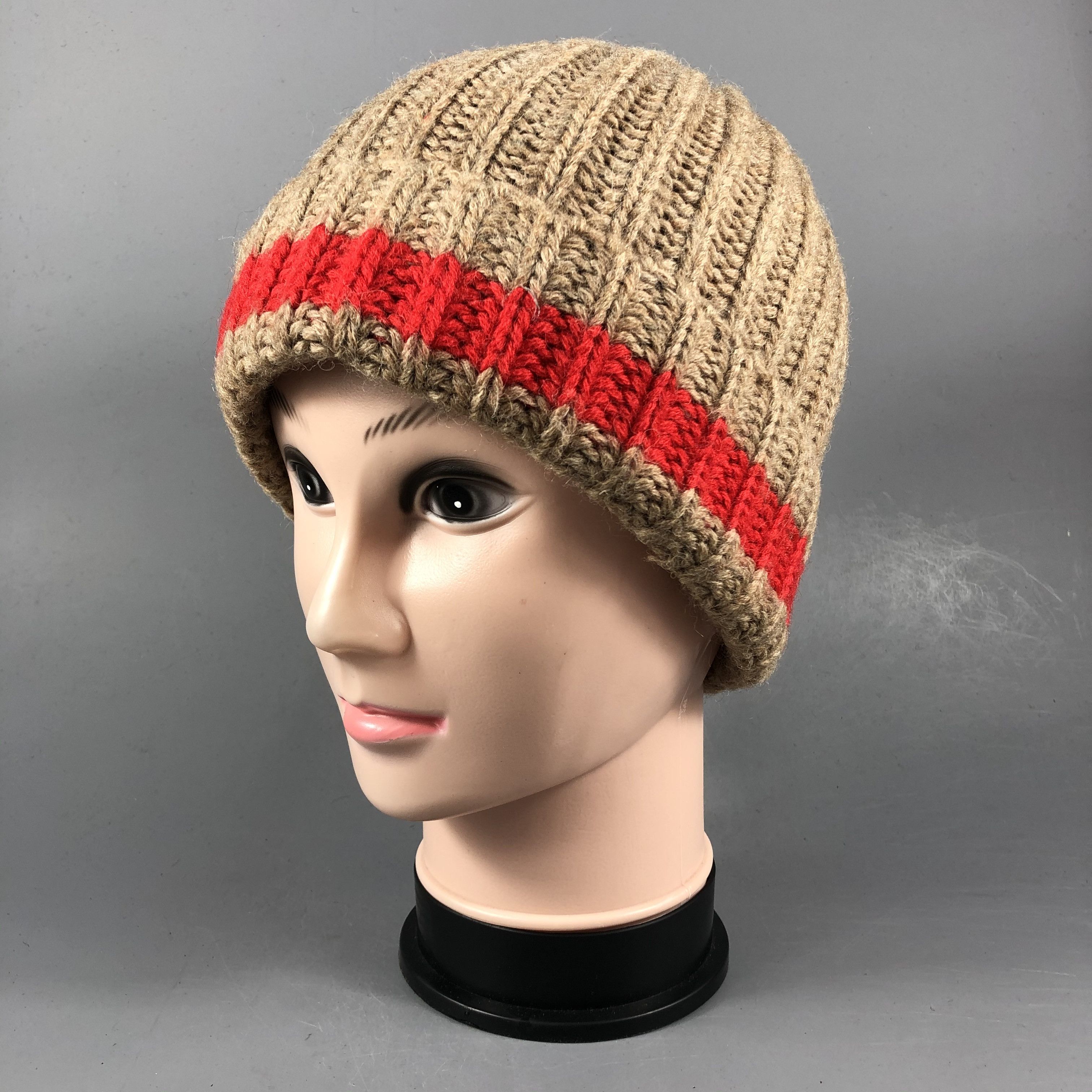 Japanese Brand × Vintage Vintage Wool Knit Beanie Size ONE SIZE - 2 Thumbnail