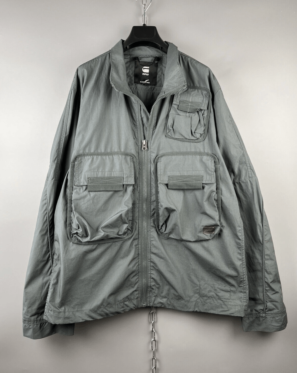 G-Star G Star Raw Mens Multipocket Military Bound Bomber Jacket Size US XL / EU 56 / 4 - 1 Thumbnail