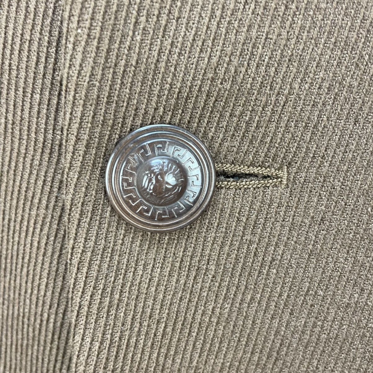 Autumn Cashmere × Versace × Versus Versace 💥Vintage Giani Versus Overcoat Medusa Button Jacket Size US L / EU 52-54 / 3 - 9 Thumbnail