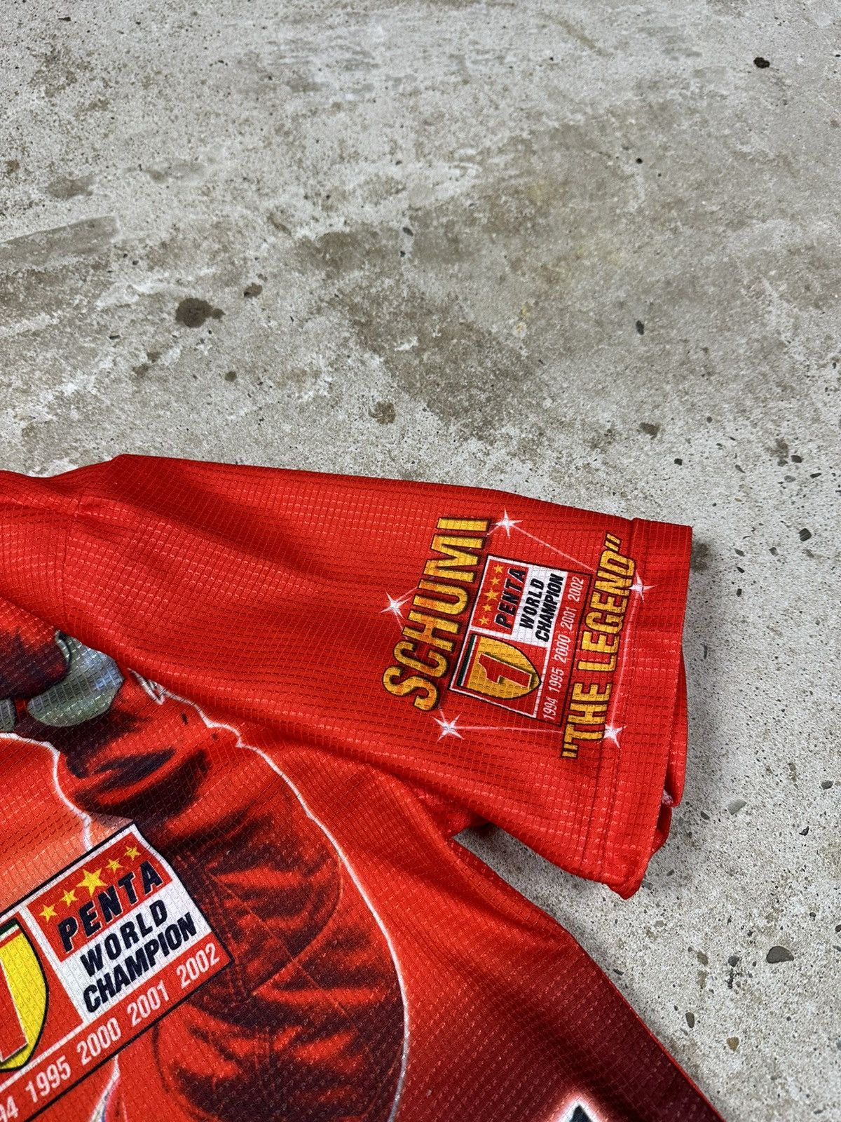 Ferrari × Formula 1 × Vintage Vintage Y2K Ferrari Michael Schumacher Formula Uno Jersey Size US M / EU 48-50 / 2 - 9 Thumbnail