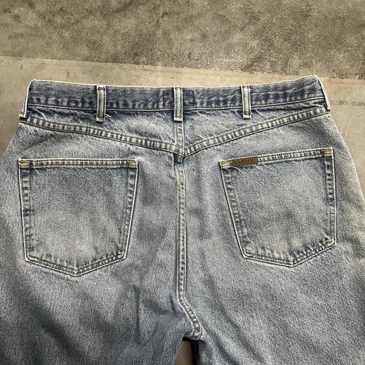 Vintage Crazy Vintage Y2K/2000s Baggy Skater Style Light Wash Denim Jeans! Size US 38 / EU 54 - 7 Thumbnail