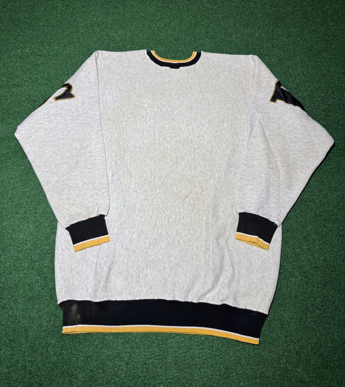 Vintage Vtg 90s Pittsburgh Penguins RARE Spellout XXL Sweatshirt Size US XXL / EU 58 / 5 - 2 Thumbnail